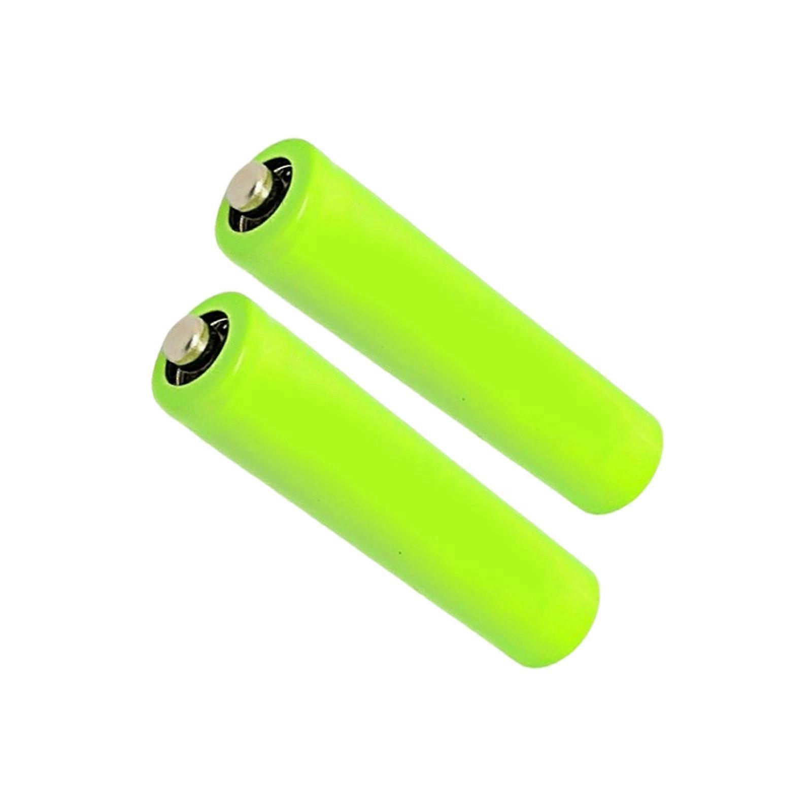 2Pcs LR03 Size Dummy Fake Battery Shell External Power Supply Placeholder Cylinder Conductor for Electronics Use Multicolor