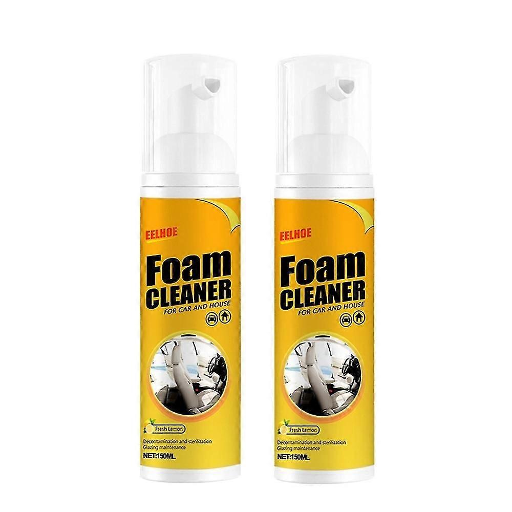 2pcs Multi-purpose Cleaning Bubble Cleaner Spray Foam Kitchen Grease Dirt Removal