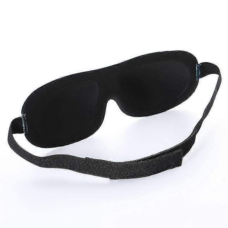 Sleep Mask, Upgraded 3d Contoured 100% Blackout Eye Mask For Sleeping With Adjustable Strap, Comfortable Soft