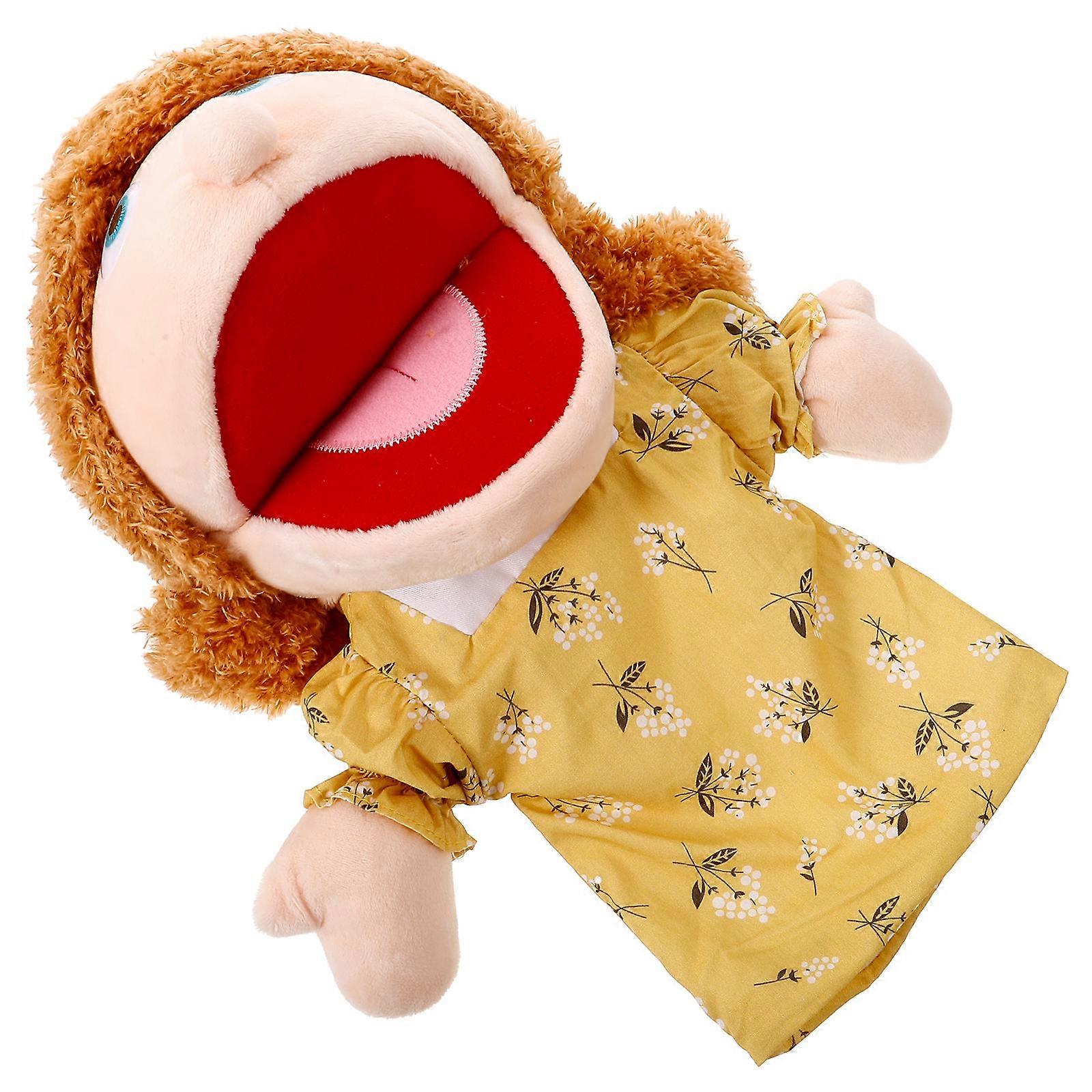 Children Hand Puppet for Parent-Child Interaction Playtime Figure Shape 1Pcs