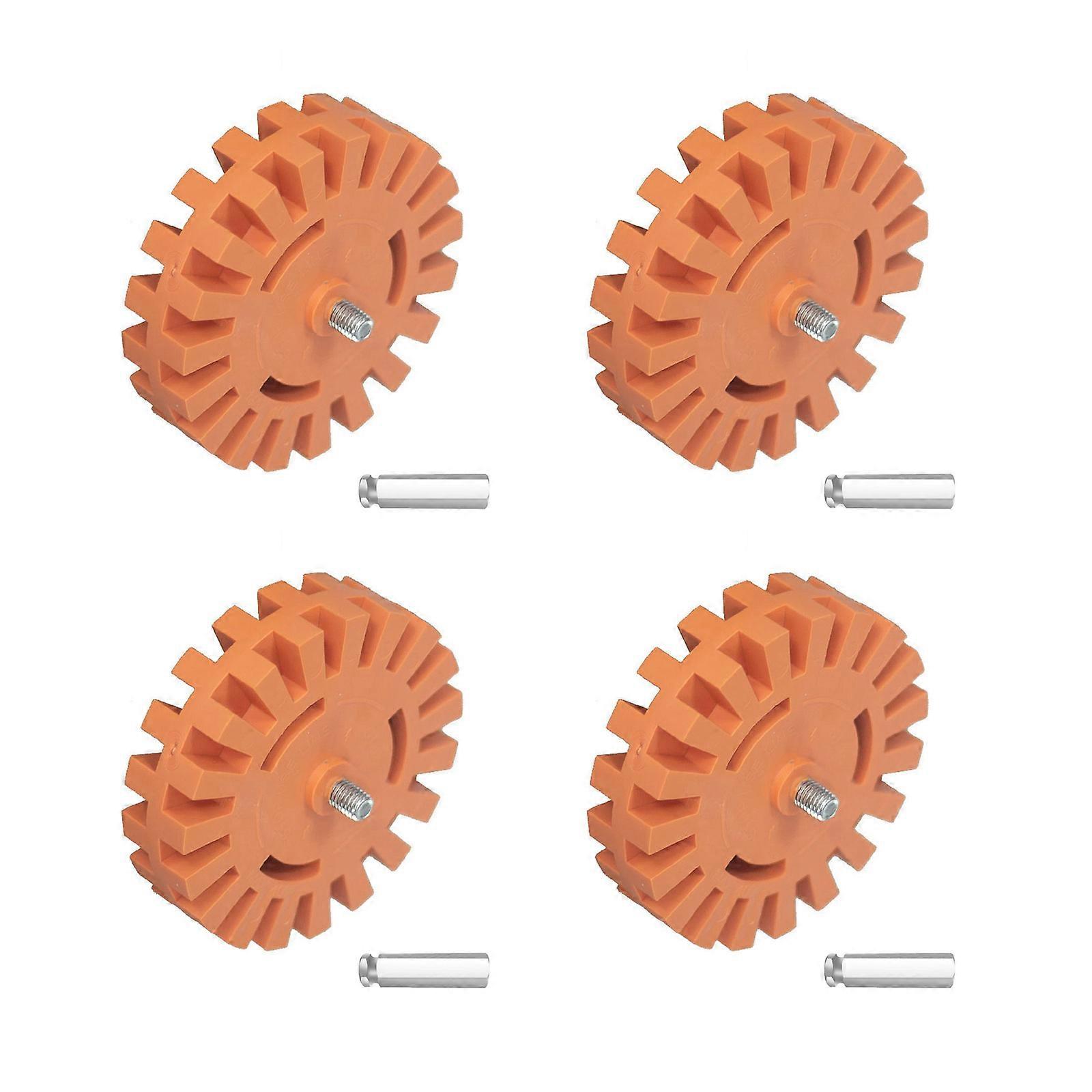 Multiple Size Air Propelled Adhesive Rubber Set 4Pcs Industrial Rubber Building For Accuracy Work Multicolor