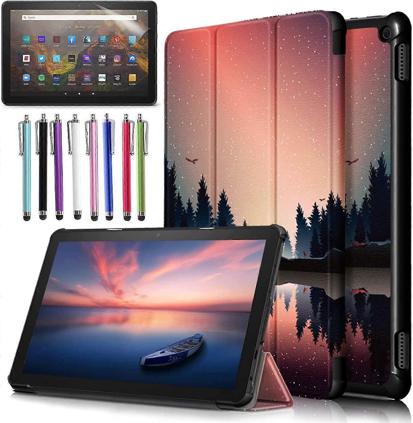 Case for Fire HD 10 / Fire HD 10 Plus (11th Generation, 2021 Released) - Lightweight Tri-fold Stand