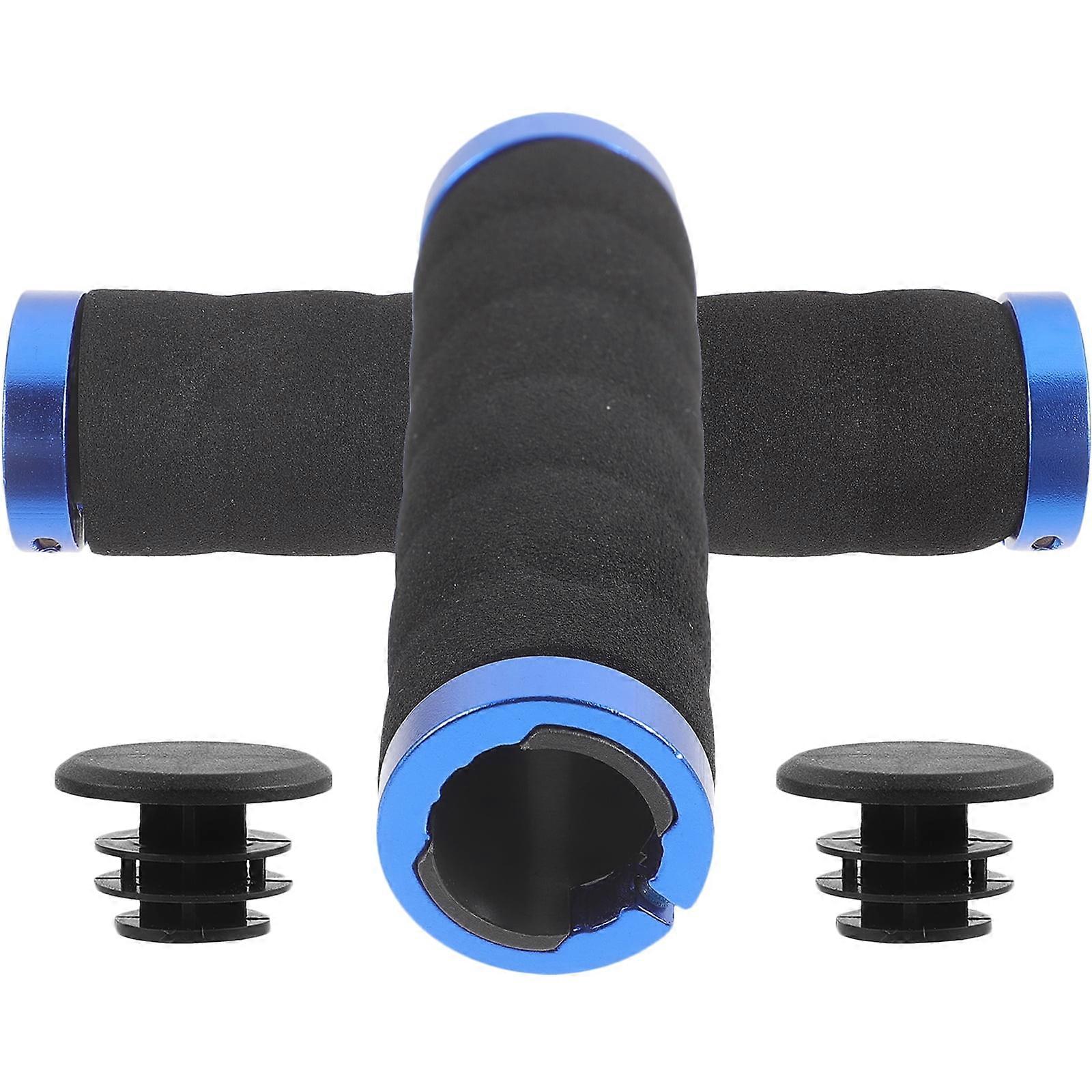 Bikes Shockproof Cycling Grips Handlebar Foam Metal