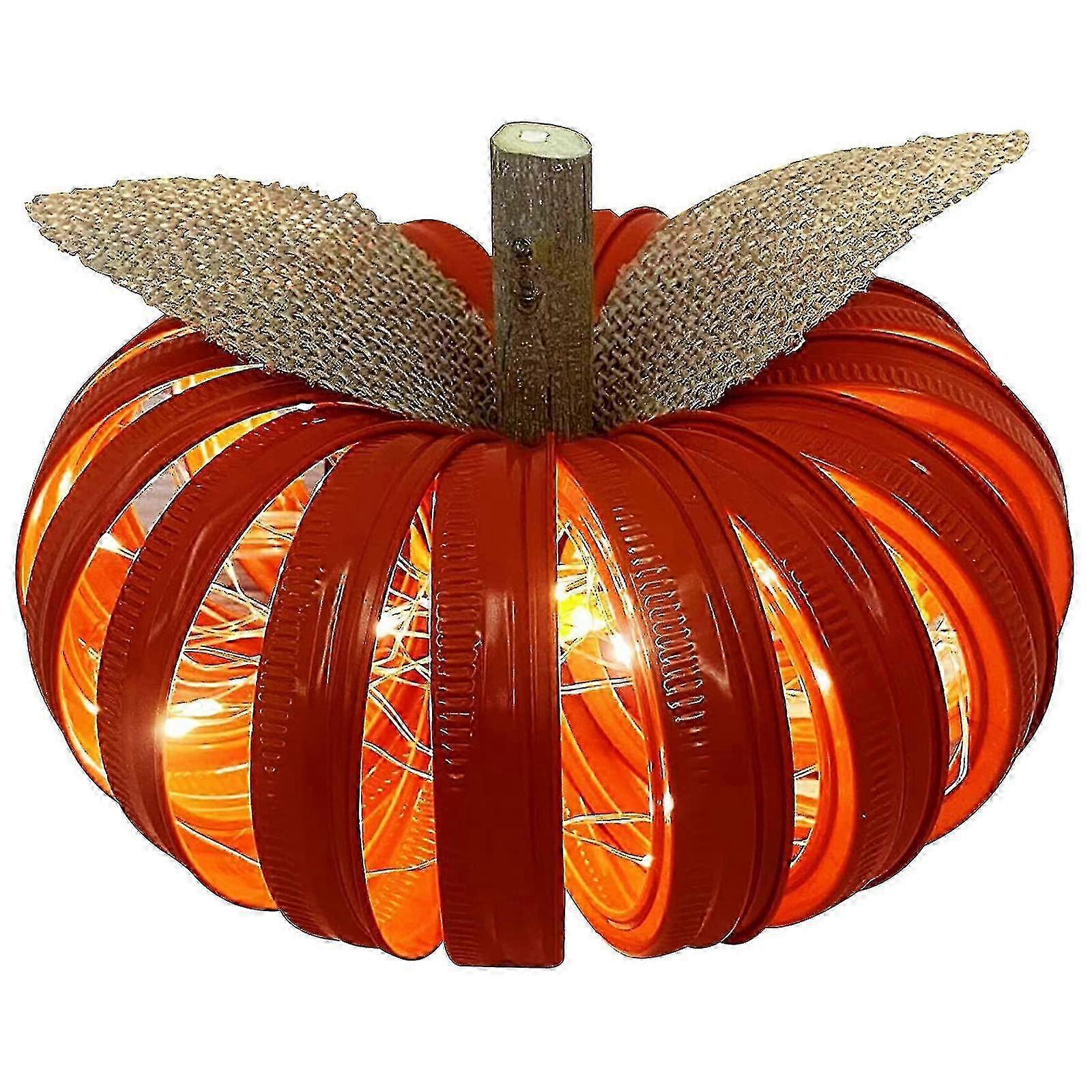 Fall Table Decor - Halloween Pumpkin Light for Kitchen