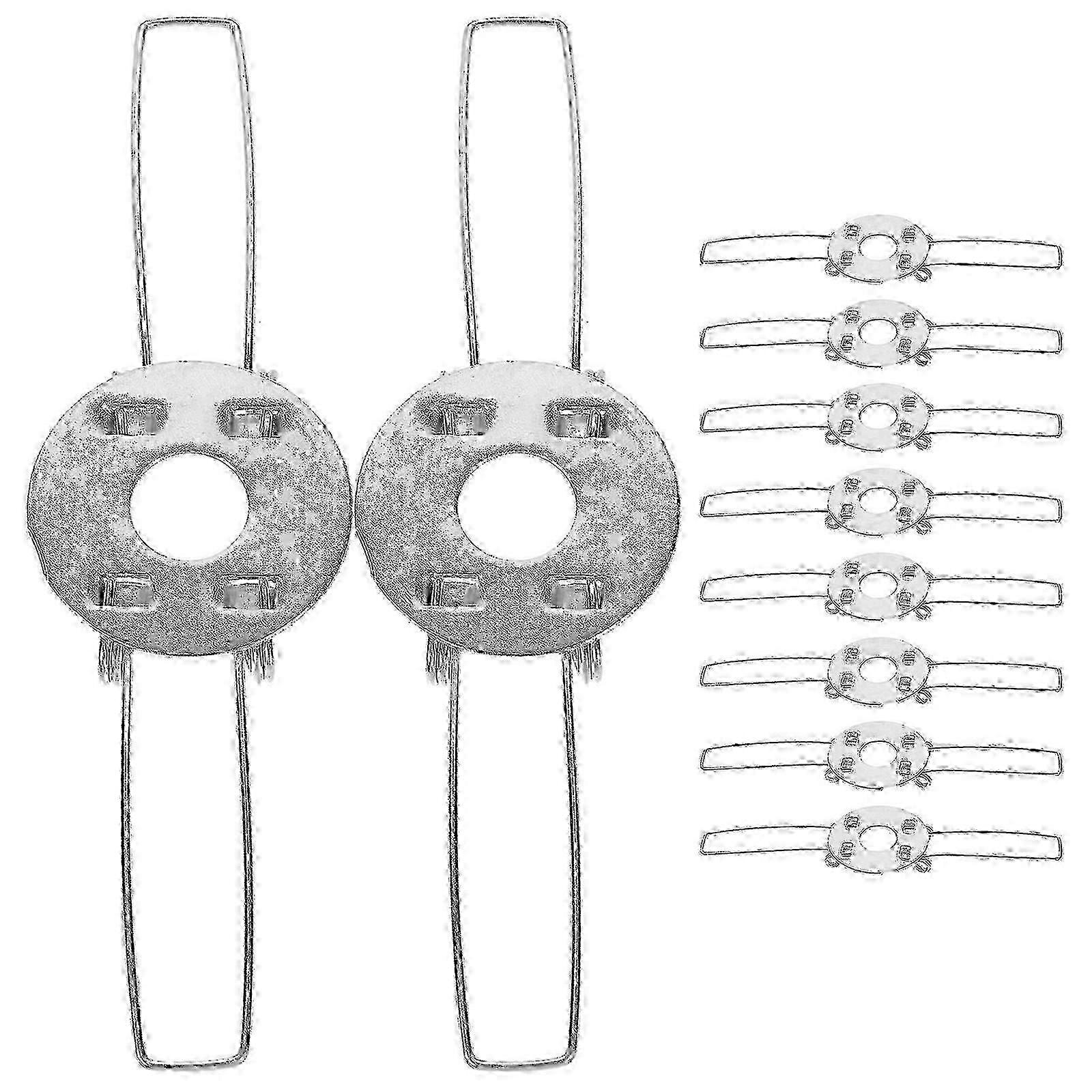 10Pcs Lampshade Spring Clips Light Shade Adapter Pendant Light Shade DIY Spring Clamps