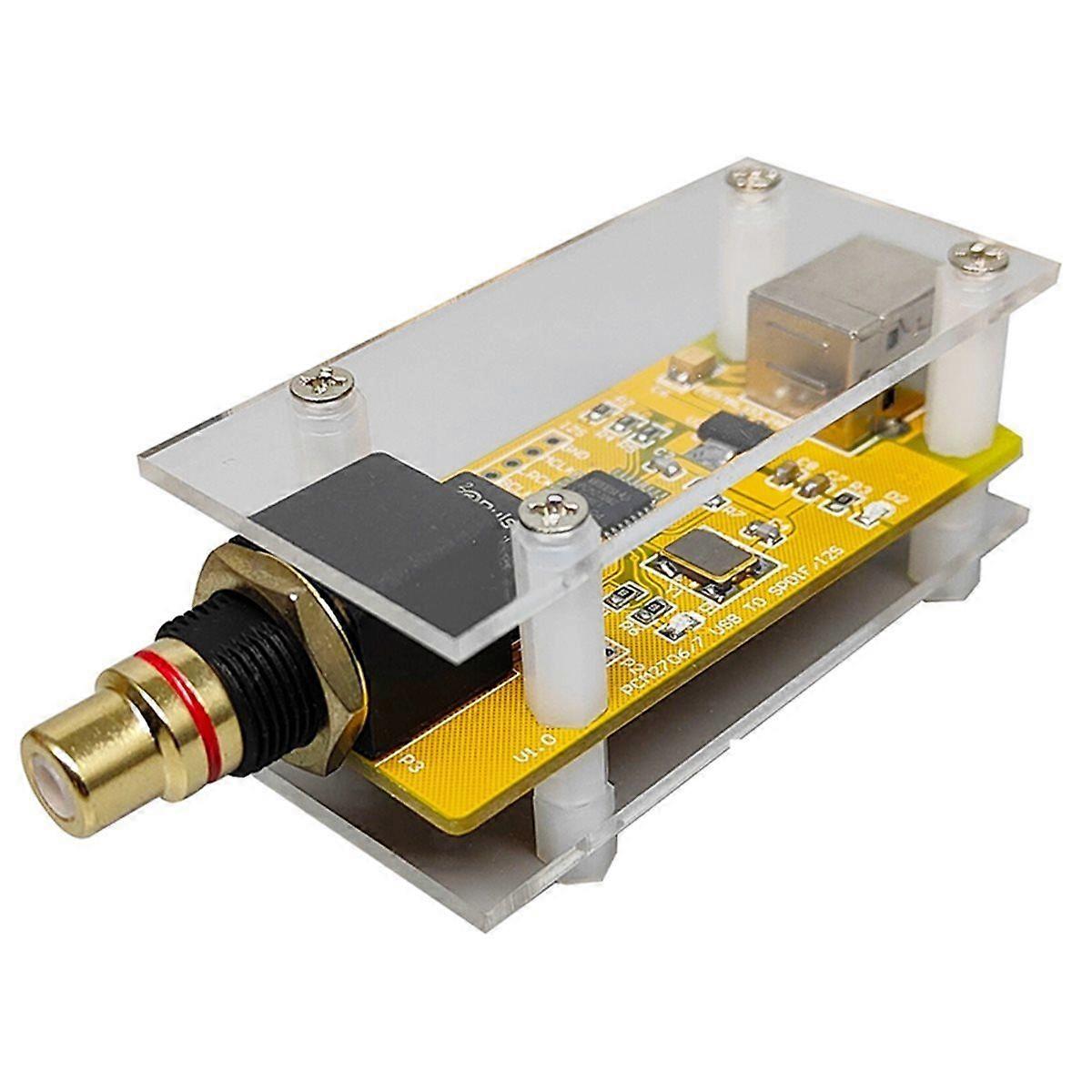 USB Sound Card - Coaxial Digital Signal Converter PCM2706C for Audio Decoders and Power Amplifiers
