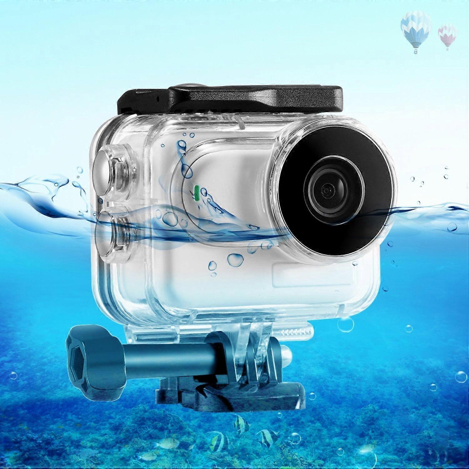 PULUZ PU877T For Insta360 GO 3/3S Waterproof Case 60m Underwater Camera Protection Shell