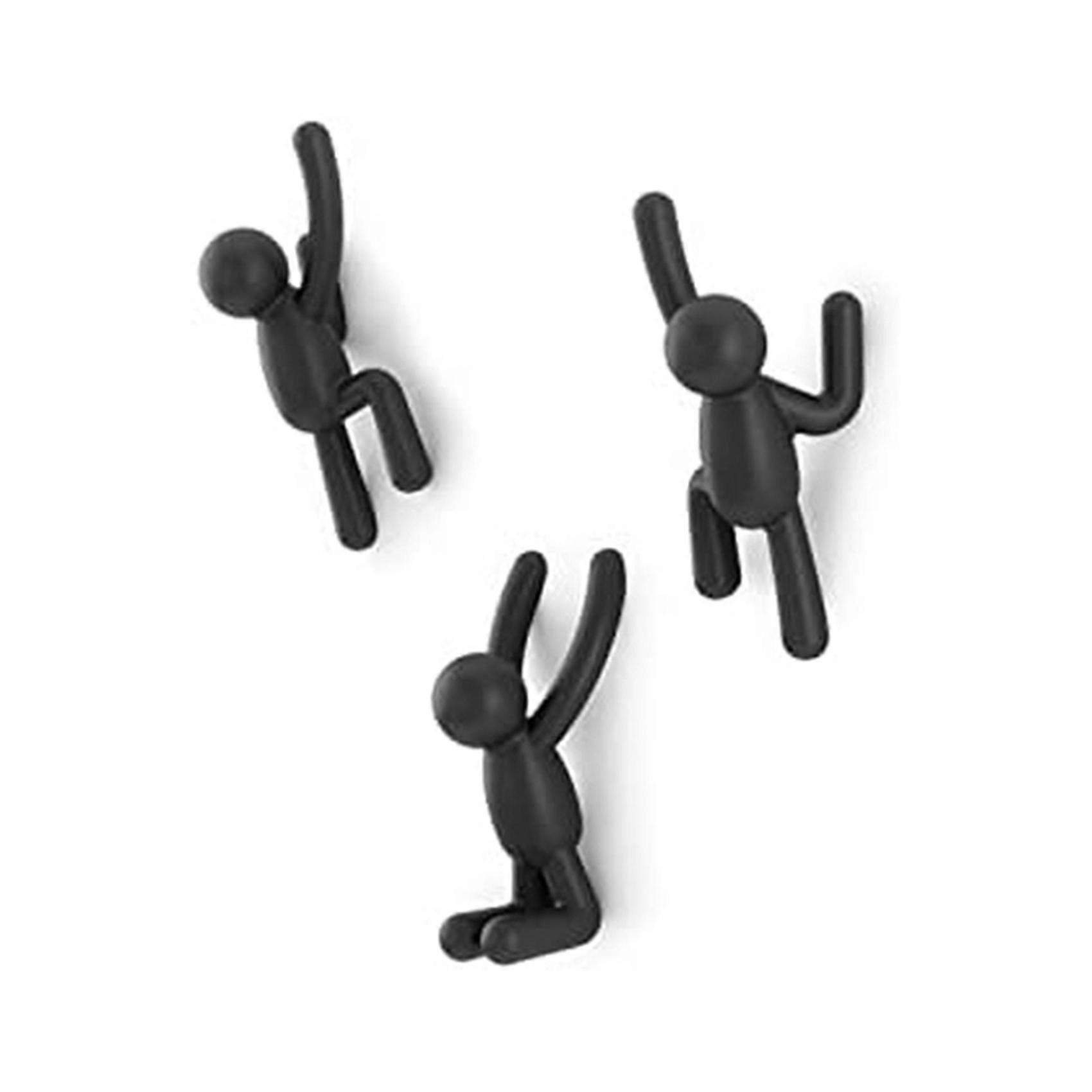 Wall Hook Partner Hook Cartoon Wall Door Coat Hook, Wall Mounted Coat Rack, 3Pcs