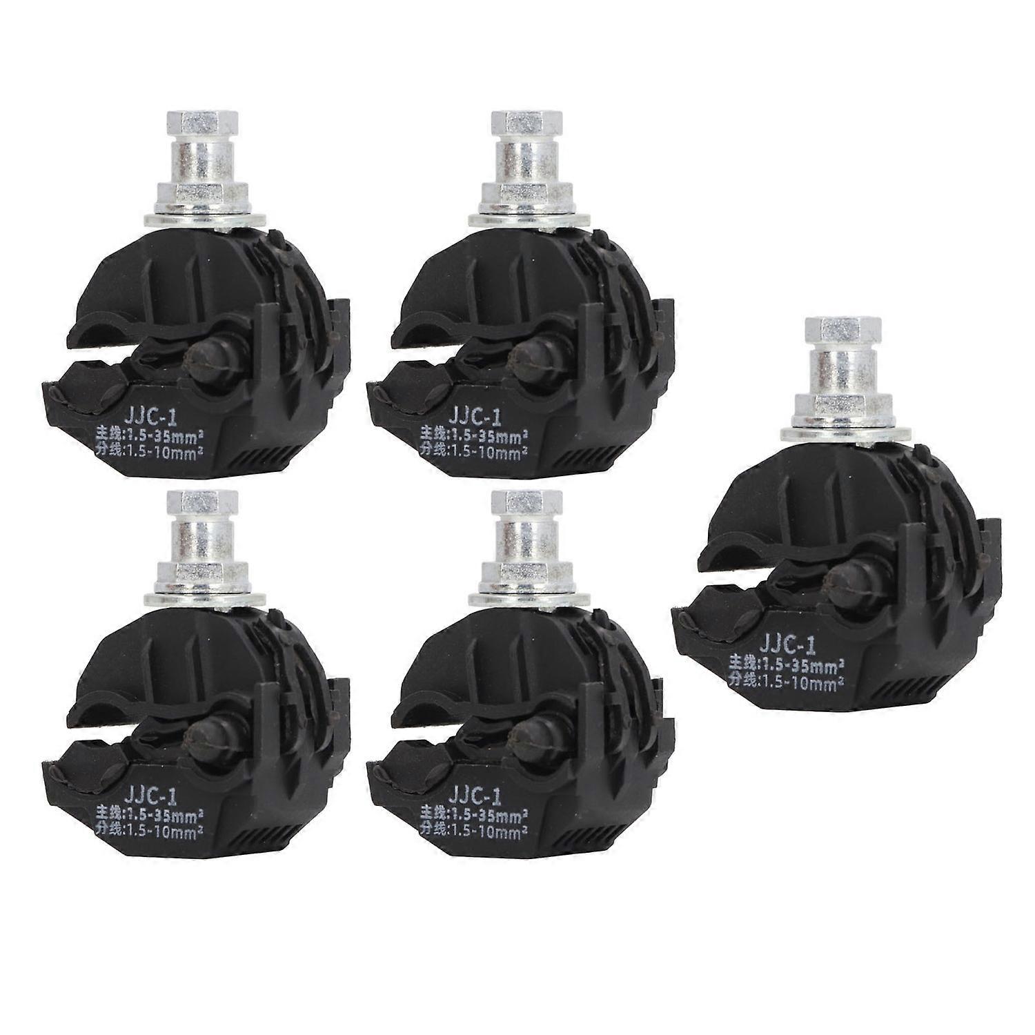 5 Pcs Insulation Piercing Connector 1KV No Peeling Piercing Clamp High Low Voltage Cable Splitter JJ