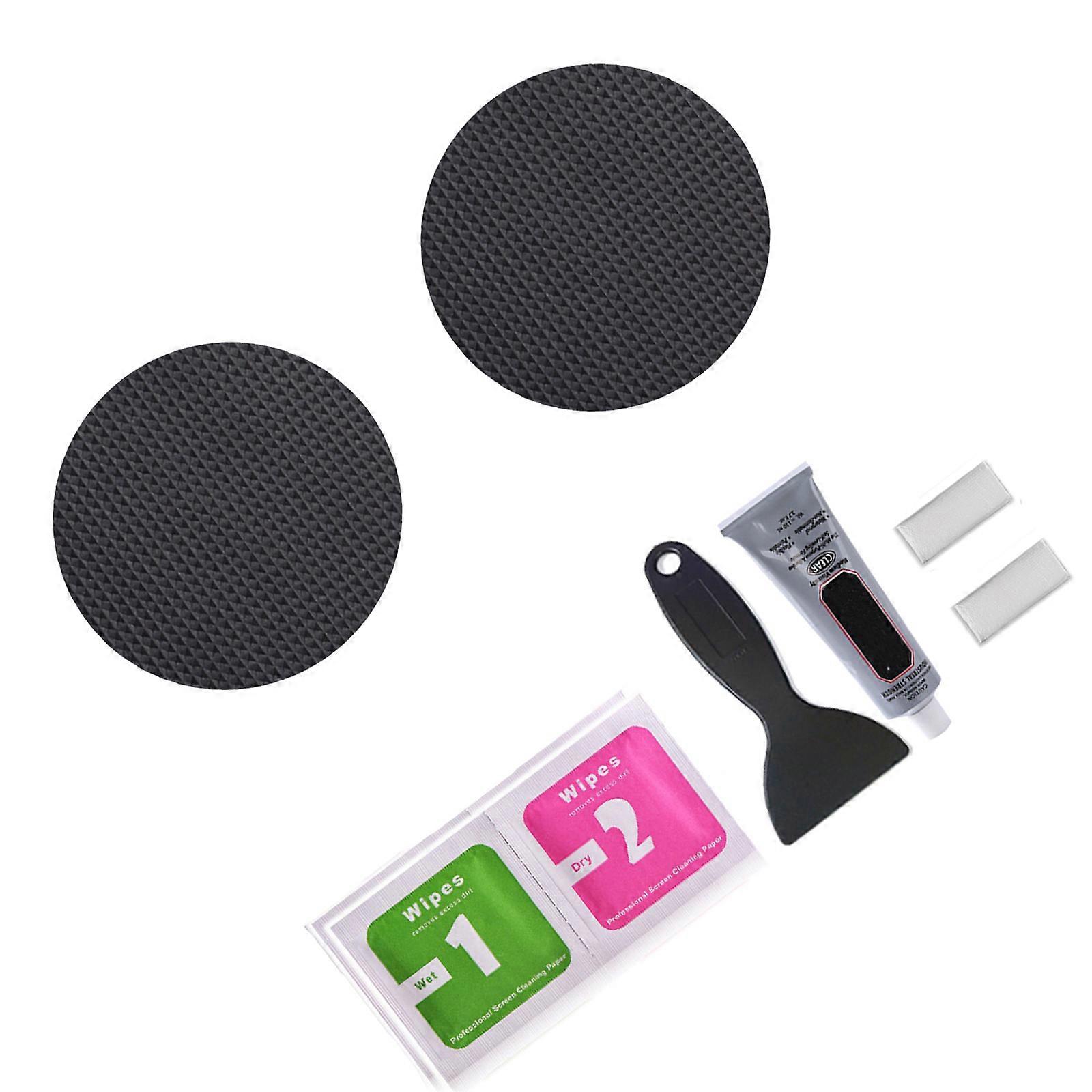 Trampoline Patches Repair Kits Puncture Repair Patches Waterproof Patches for Fixing Tent Trampoline Mat Easy to Use Multicolor