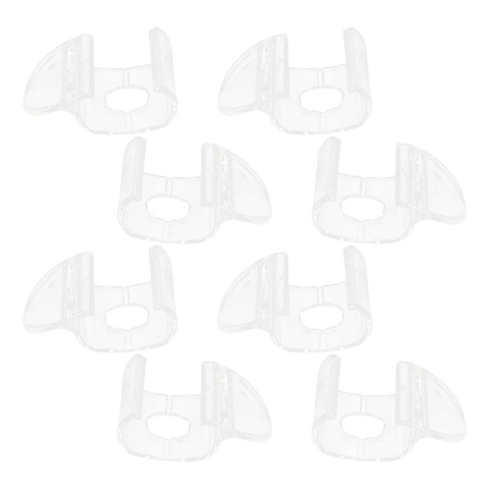 Transparent Cordless Shade Handle for Window Blinds Precise Control Roller Blind Accessories 8Pcs