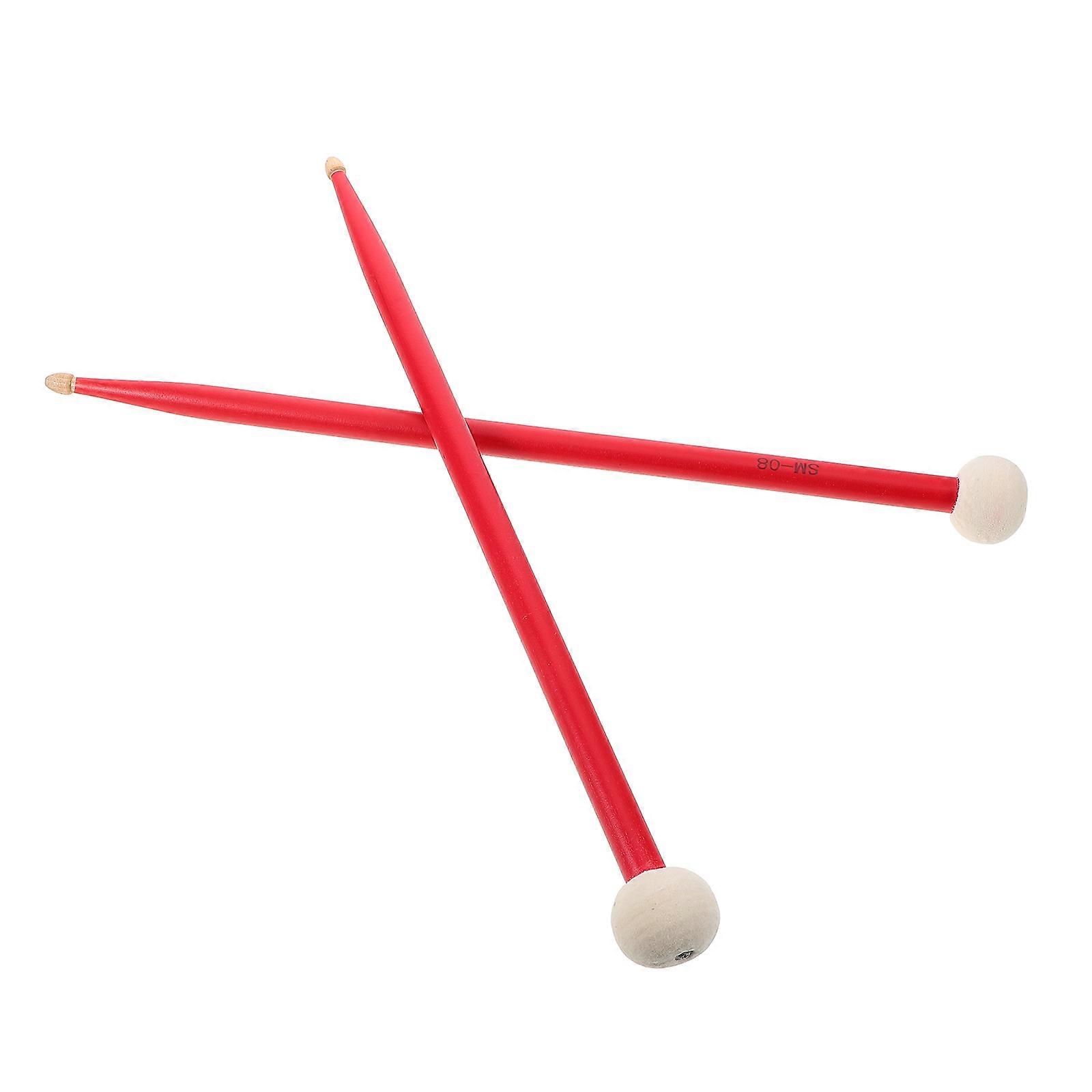Drumsticks Timpani Drumsticks Percussion Instruments Versatility for Various Musical Styles Maple Wood Felt Head 1 Pair
