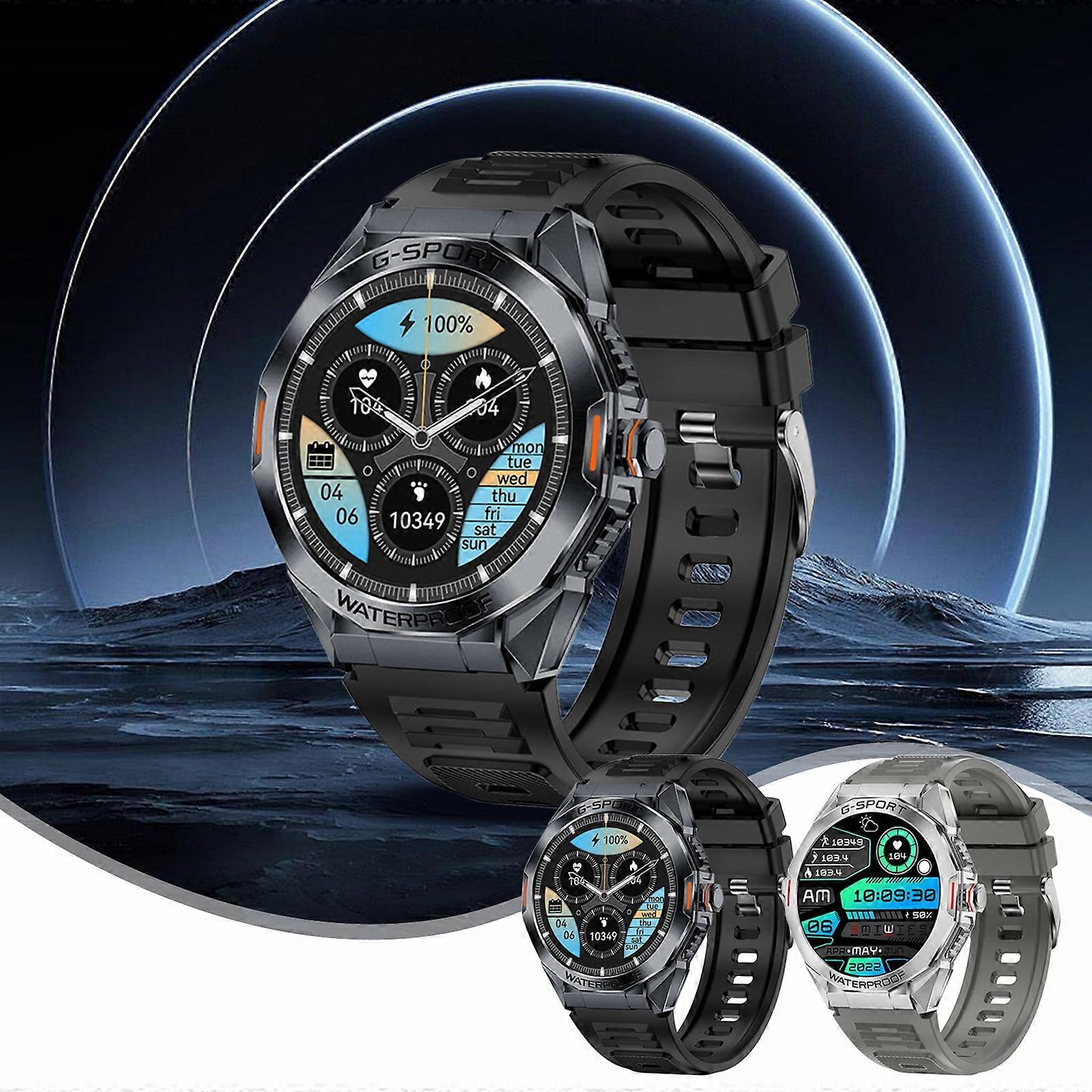 Jacenvly Kids Smart Watch 1.46" HD Display, Bluetooth Calling, Long Battery Life, Custom Dials, Compatible with Android/iOS