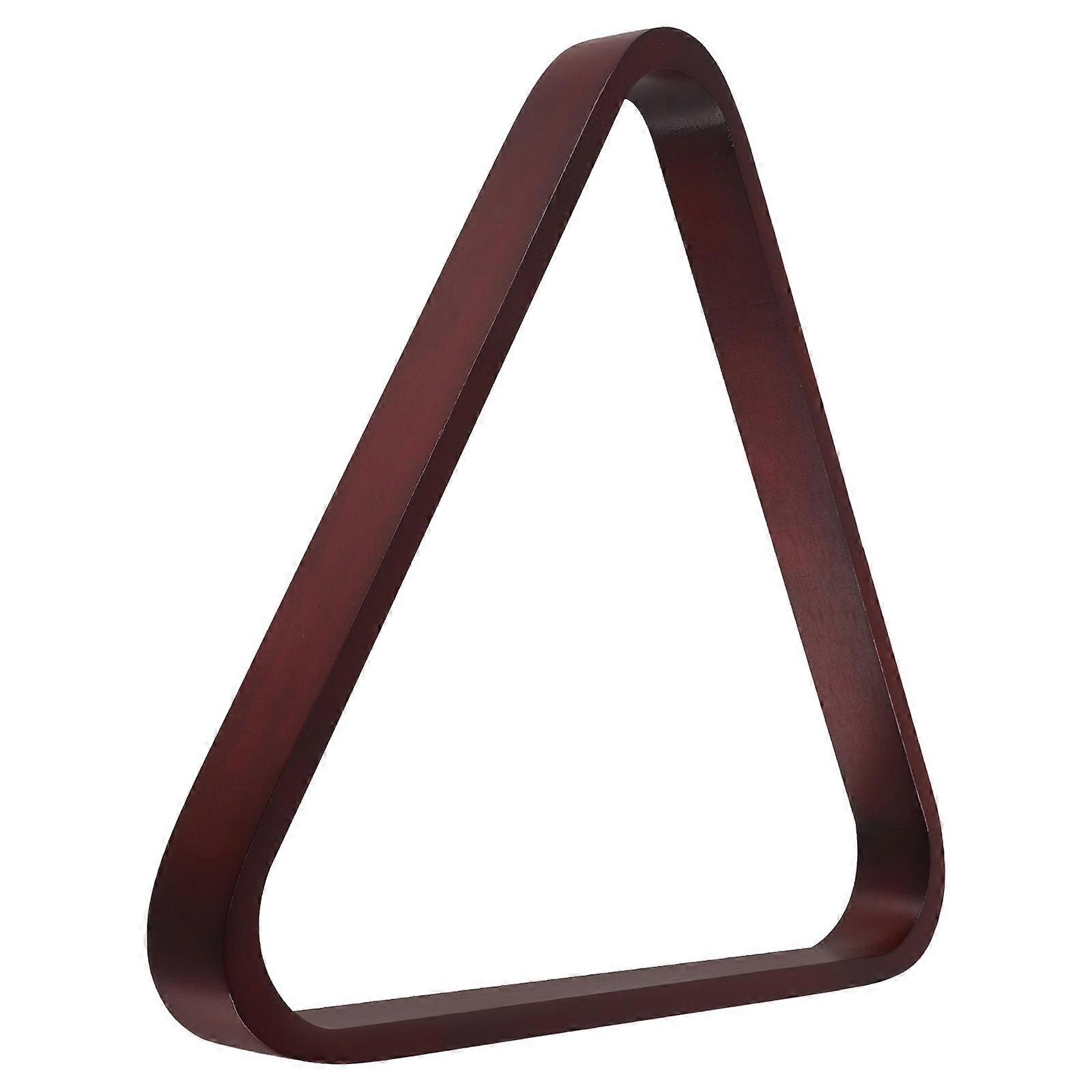 Billiard Ball Triangle Solid Wood Billiard Triangle Rack for Stable Ball Placement