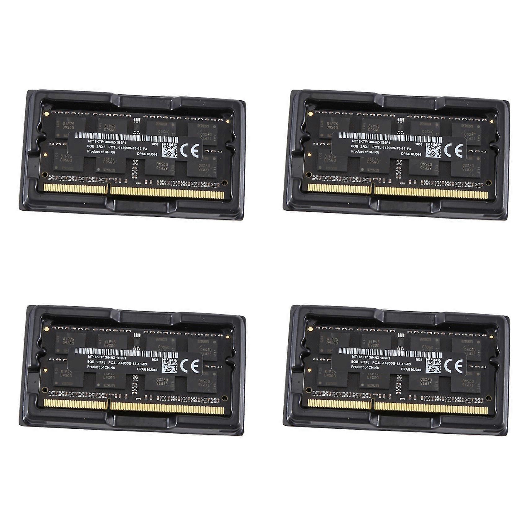 4X 8GB DDR3 Laptop Ram Memory 1866Mhz PC3-14900 2RX8 204 Pins 1.35V SODIMM for Laptop Memory Ram