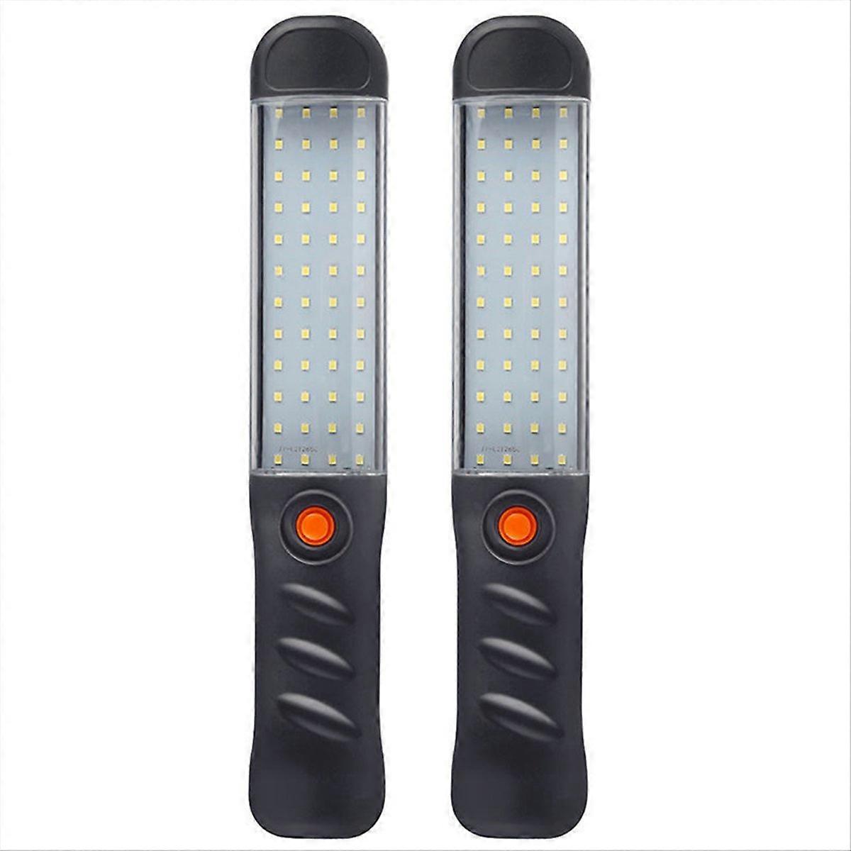 2PCS LED Flashlights Rechargeable Work Light