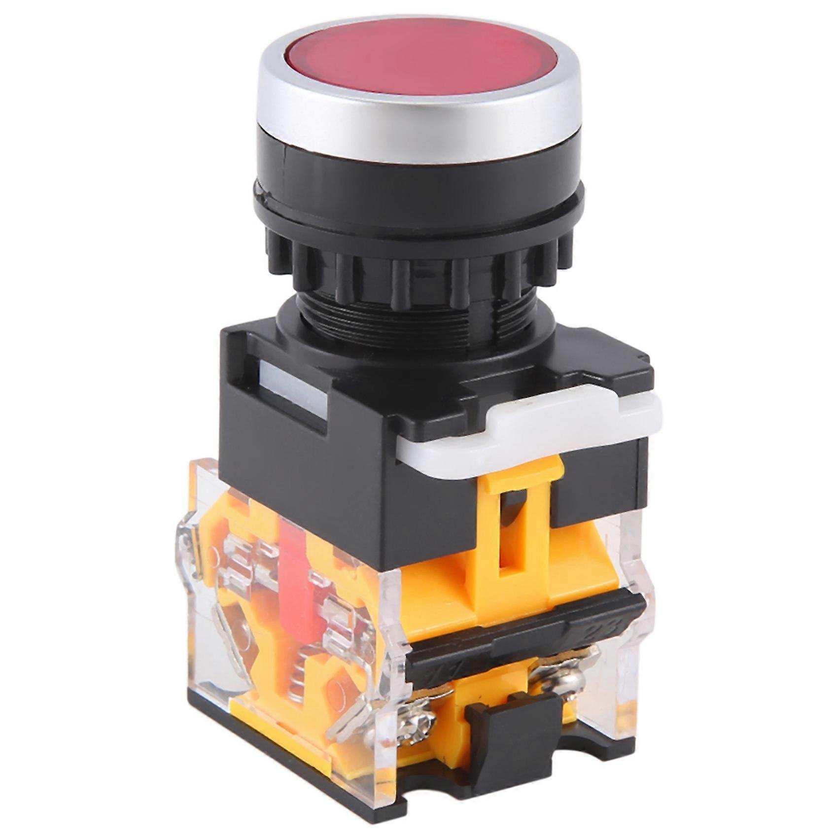 LA38-11/203 Push Button Momentary Heavy Duty Switch Red