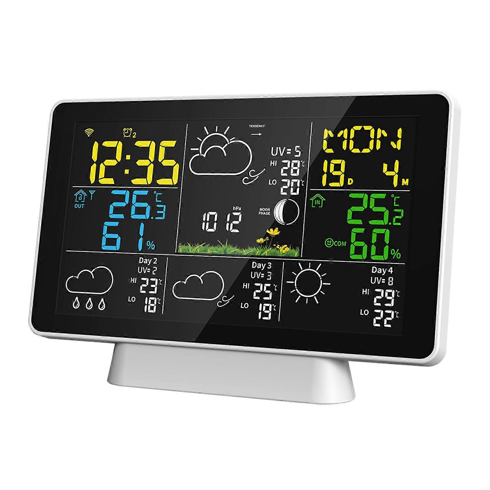 Smart Weather Station with Color Display, Barometric Pressure, Time Calibration and Peak Alerts
