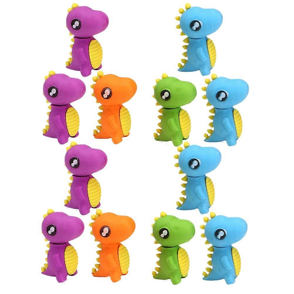 Dinosaur Erasers Mini Erasers for Kids Rubber Material 50Pcs Bulk Pack