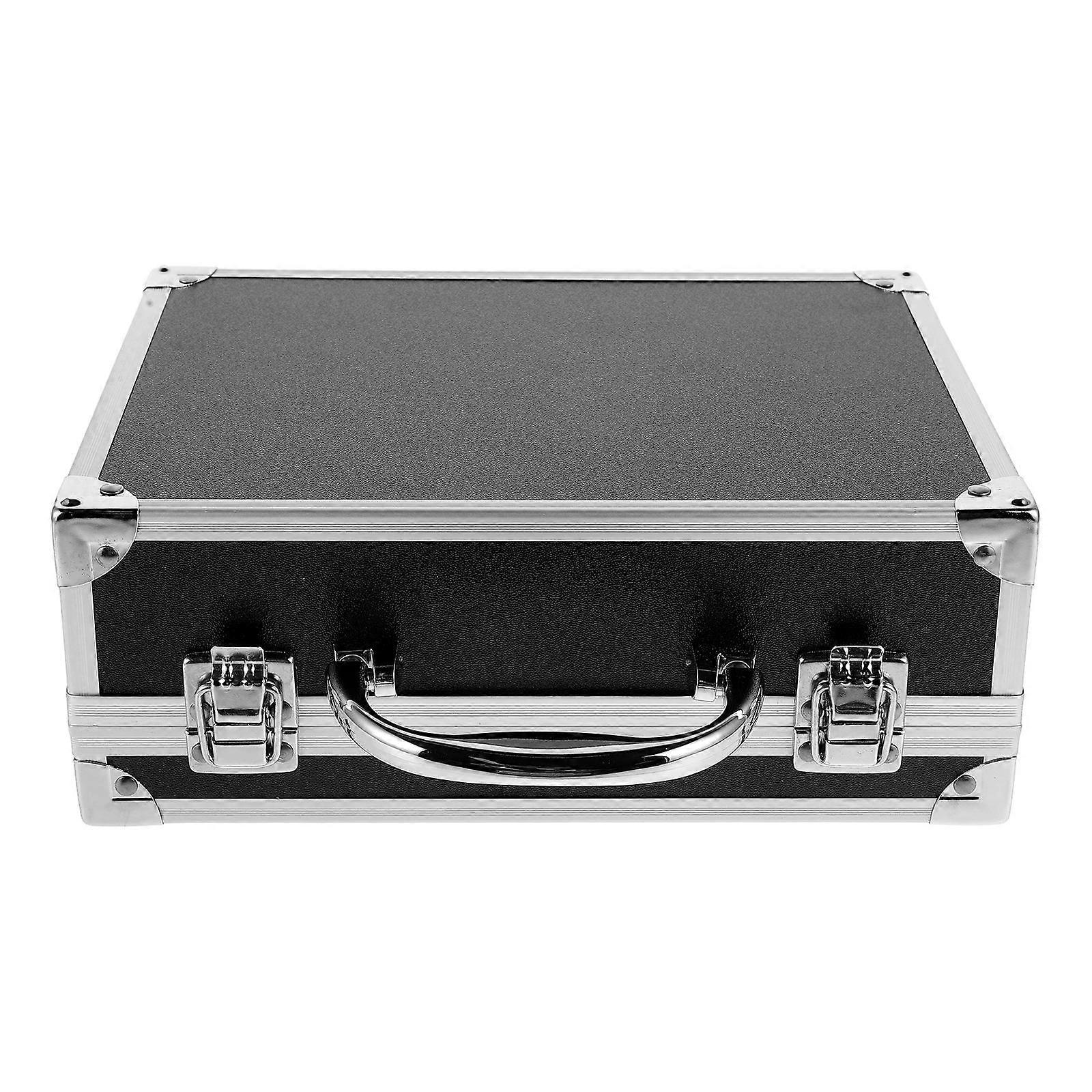 Tool Carrying Case Portable Multi-Function Tool Box Magicians Professionals Organized Storage ABS Material Rectangular Shape 1Pcs