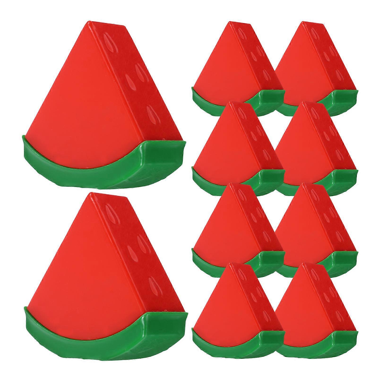 Red Watermelon Shaped Candy Boxes for 10Pcs Creative Party Favor Use