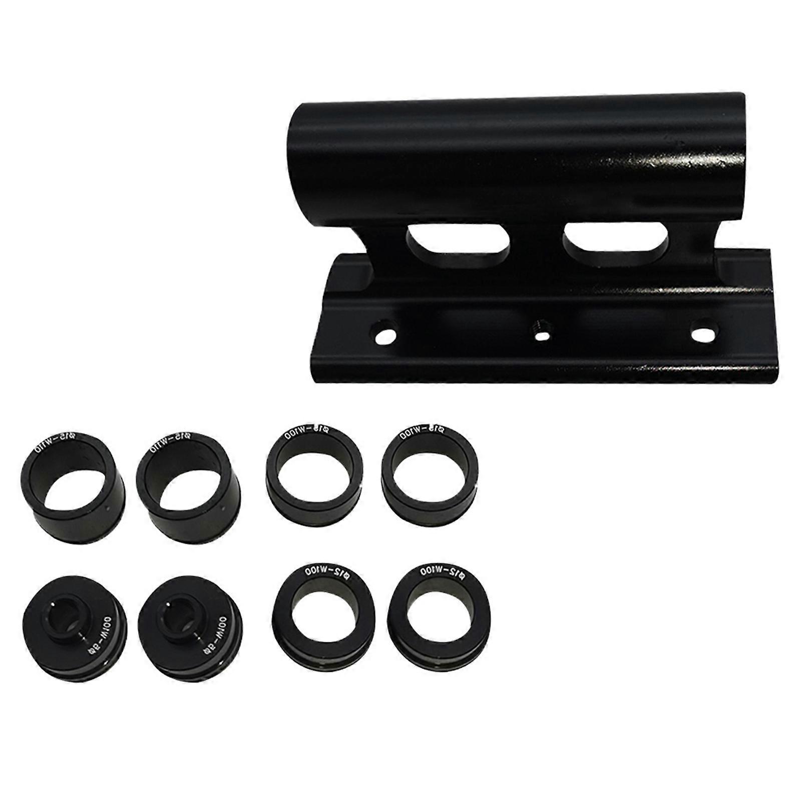 Fork Mount Bike Carrier Iron Blocks for Quick Release 2Sets Practical Black
