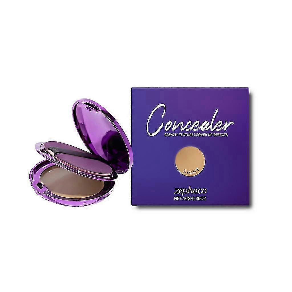 Sweat-Proof Ivory Concealer Palette - Long-Lasting, Natural, Moisturizing, Matte Finish