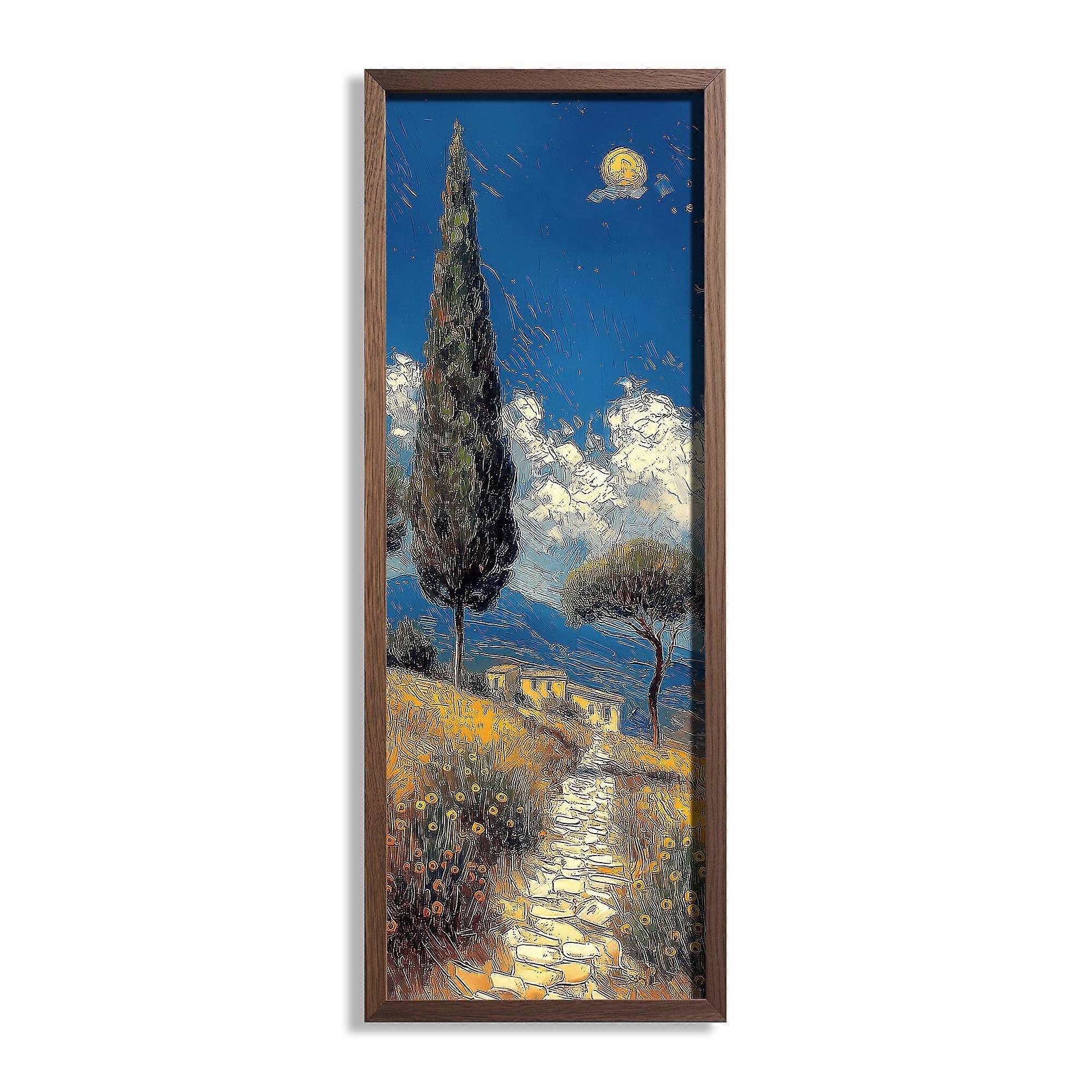 MDF tisk "Krajina na kopcích"