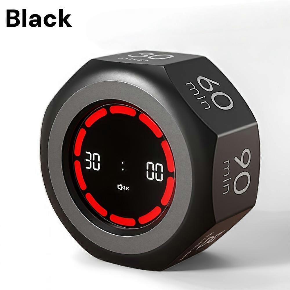 Visual Study Timer for Kids Foccom Pomodoro Clock with Gravity Sensor Flip Mute Countdown Tool Homework Exam Time Management Gift