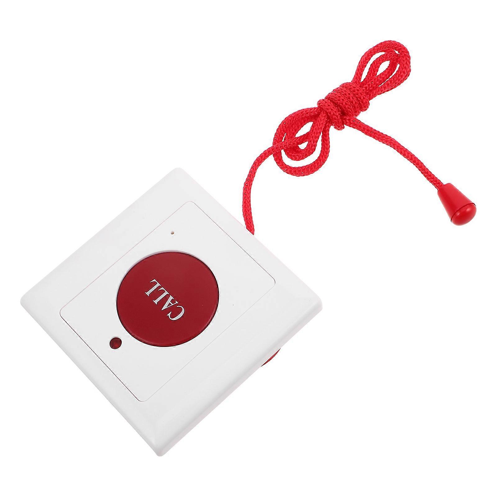 Nødanropsknapp med ledning for eldre med doble alarmknapper