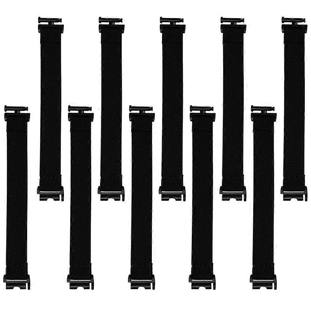 Battery Box Fixing Straps Battery Tie for Fixing 50Pcs Black