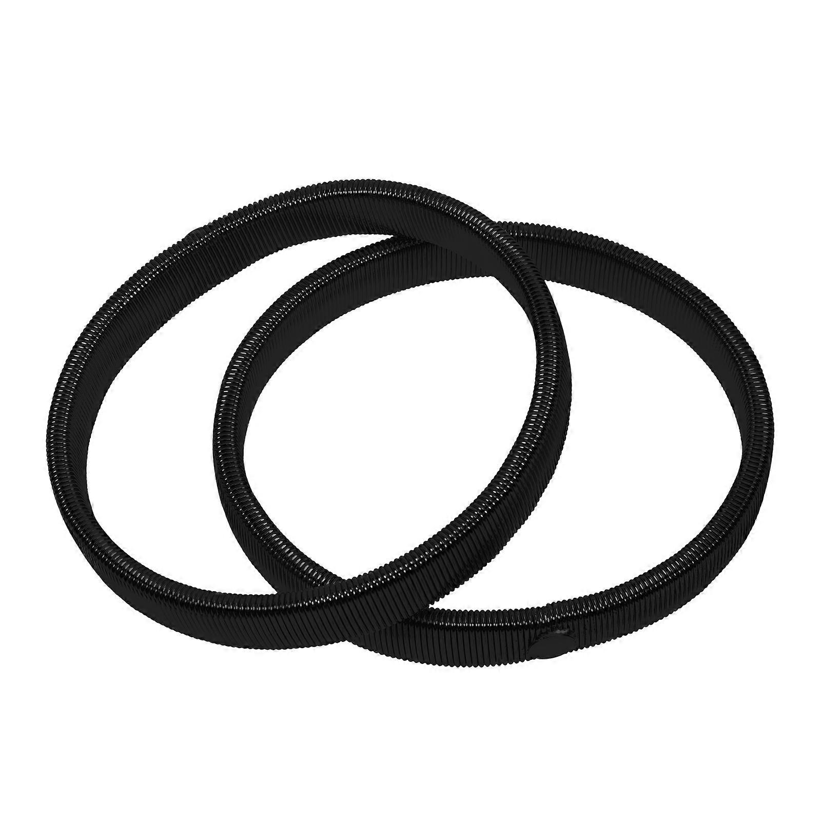 Elastic Sleeve Cuff Bartending Accessory Circular Alloy 2Pcs