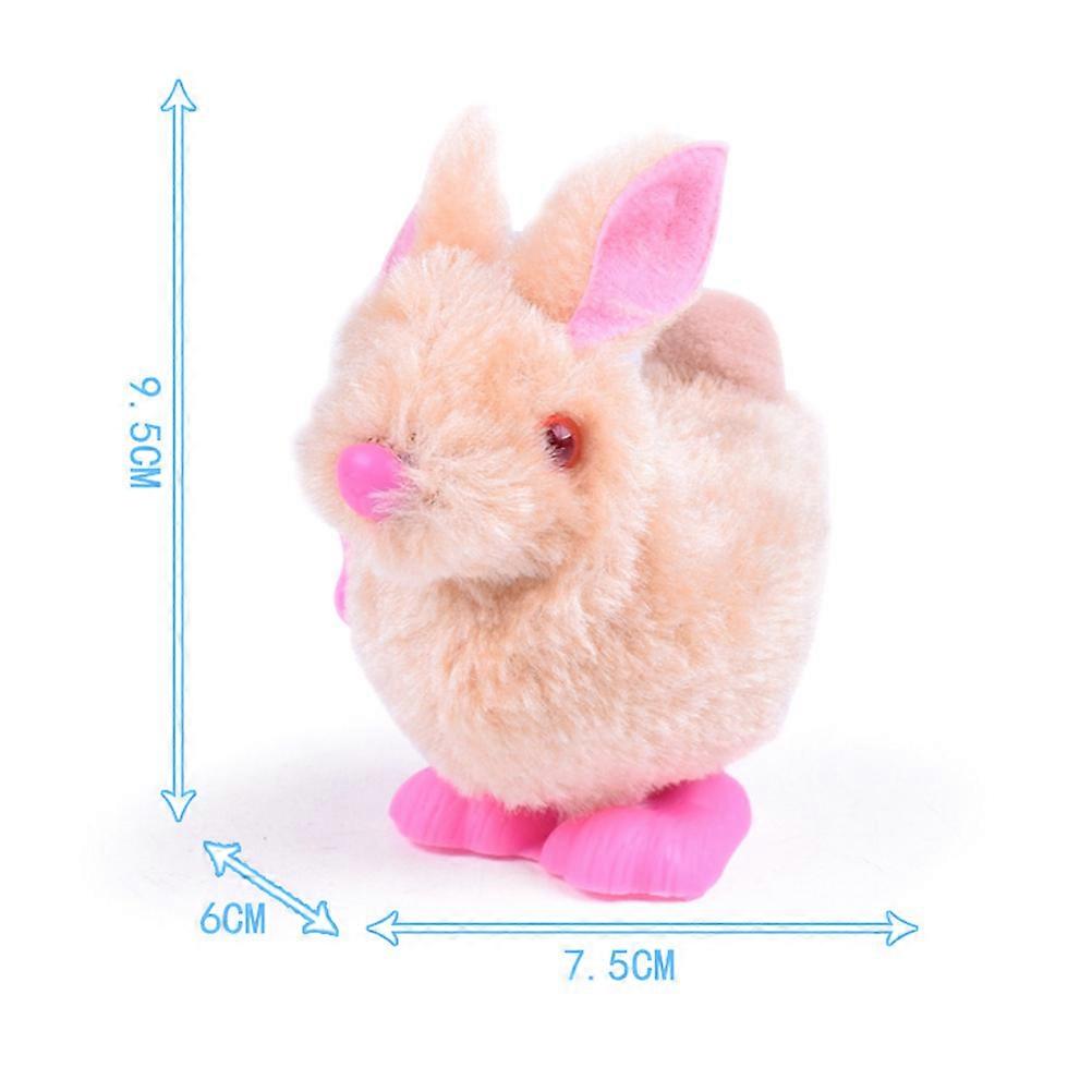 Easter Chick and Rabbit Wind-Up Dolls Clockwork Toys 12Pcs Party Decorations