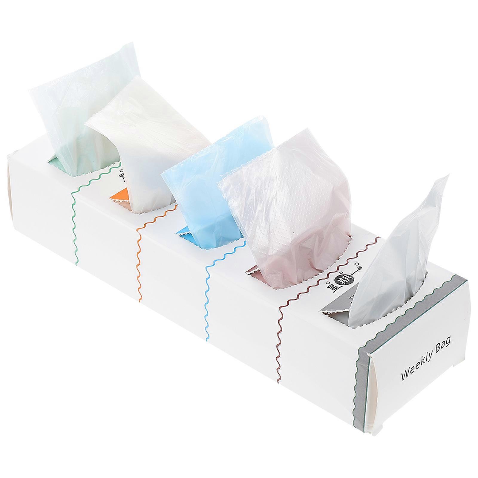 Garbage Bag Practical Desktop Trash Can Bag for Home and Office 250Pcs