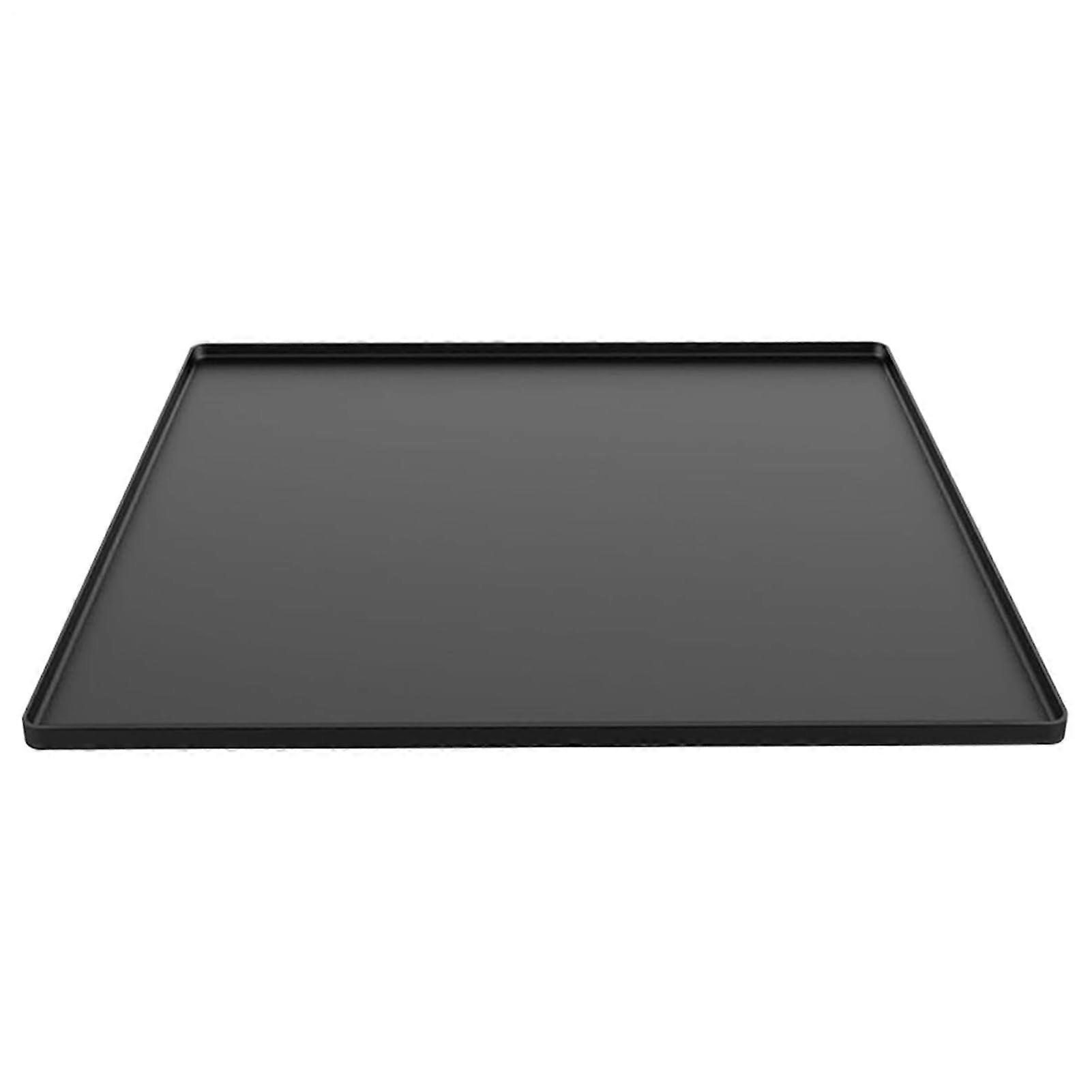 Mini Fridge Mat 60x60cm Waterproof Silicone Refrigerator Floor Protector for Kitchen and Bathroom