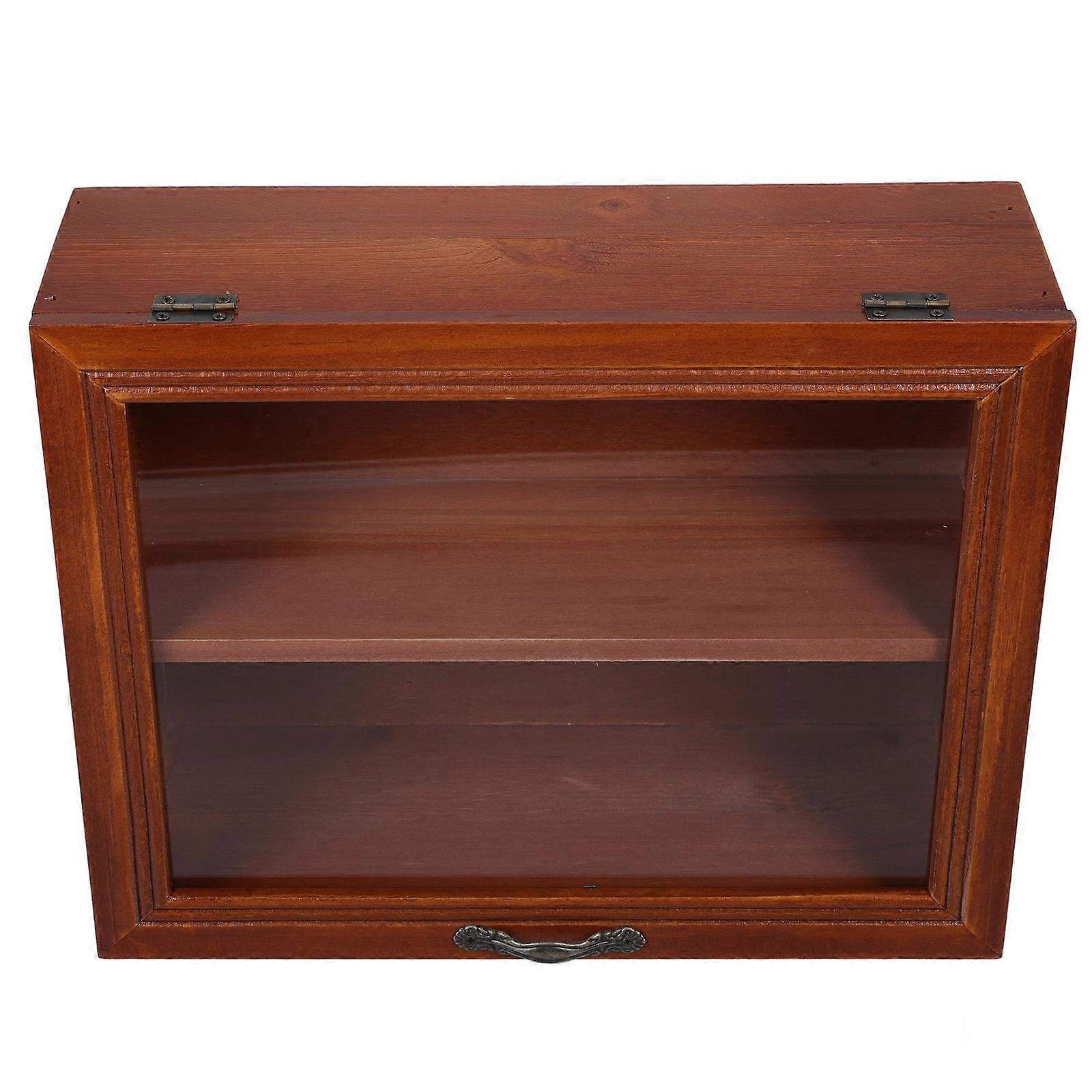 Dark Red Cosmetics Holder Storage Box for Home Use 1Pcs Organizer