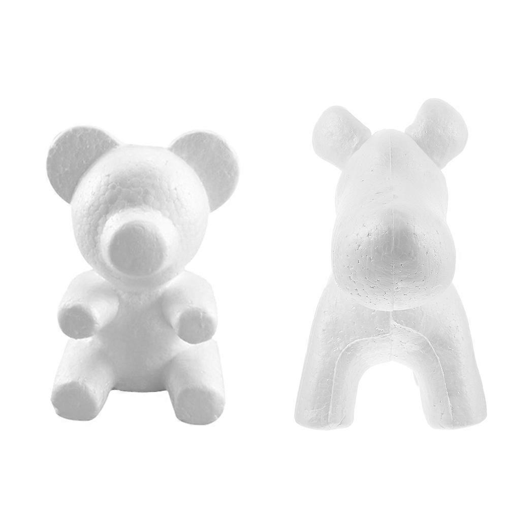 Creative Puppy Bear Shaped Mold for DIY Flower Arrangement 2Pcs