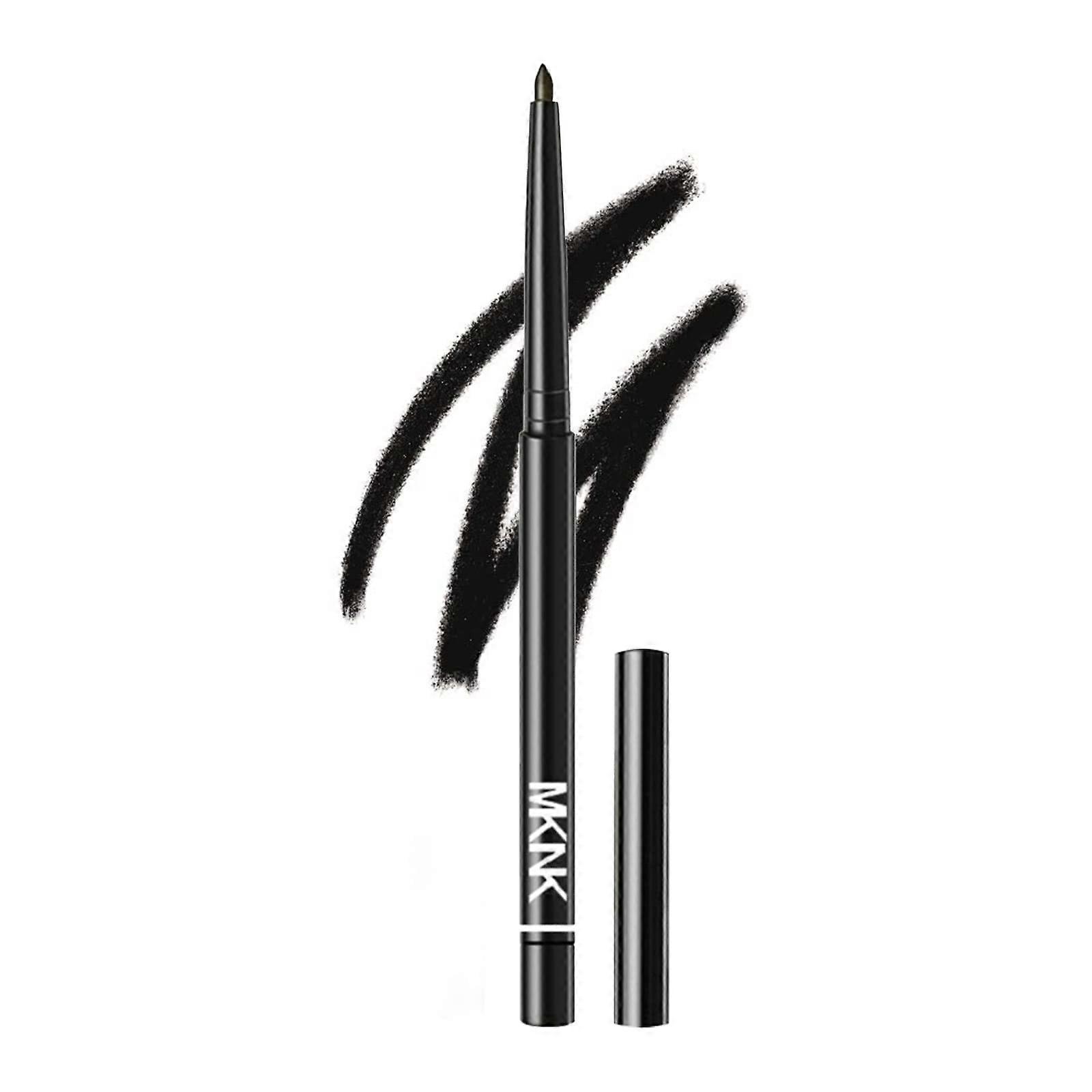 Waterproof Black Pencil Eyeliner with Precision Tip, Long Lasting Smudge Proof Formula, 1 Count