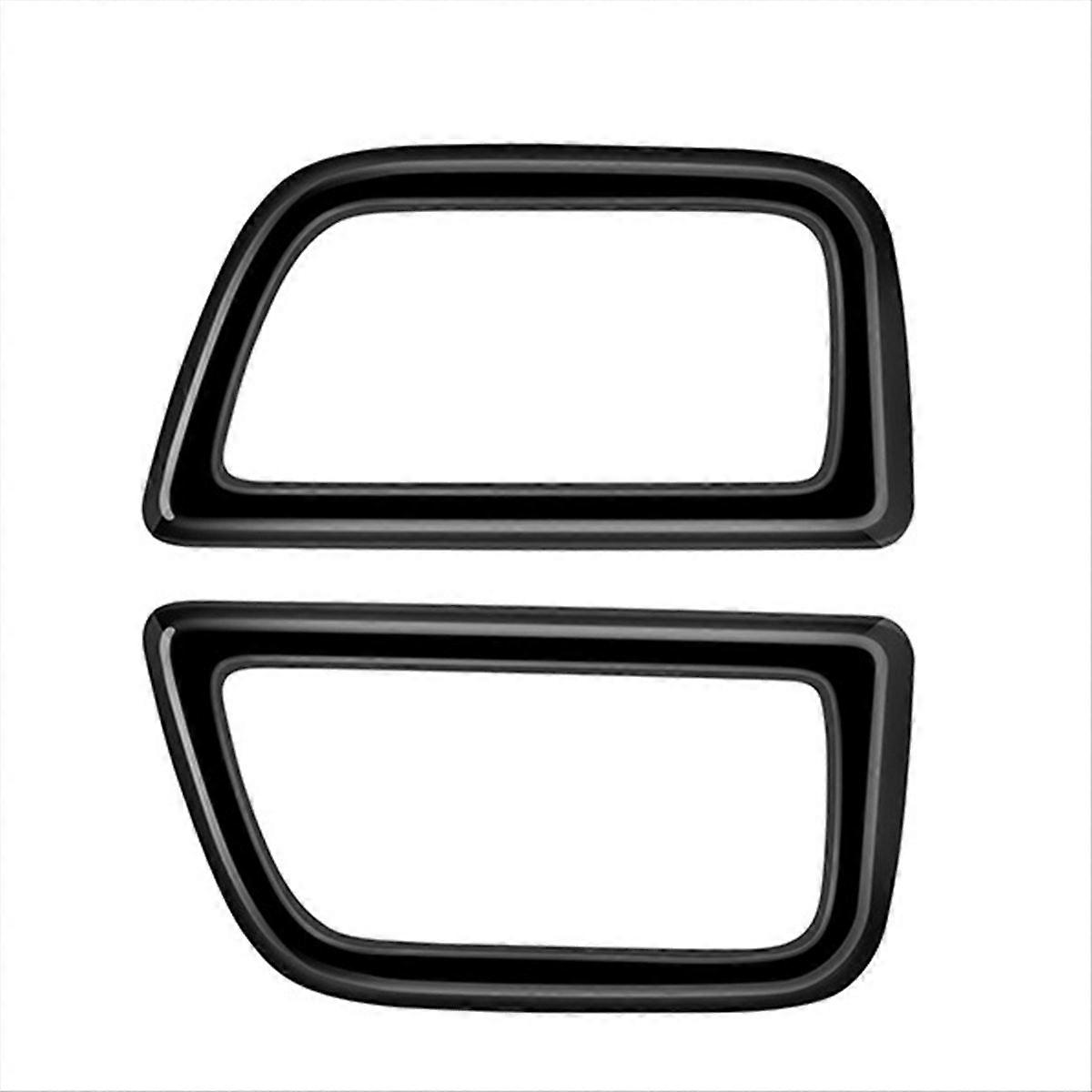 Car Inner Door Handle Trim Frame for Bright Black