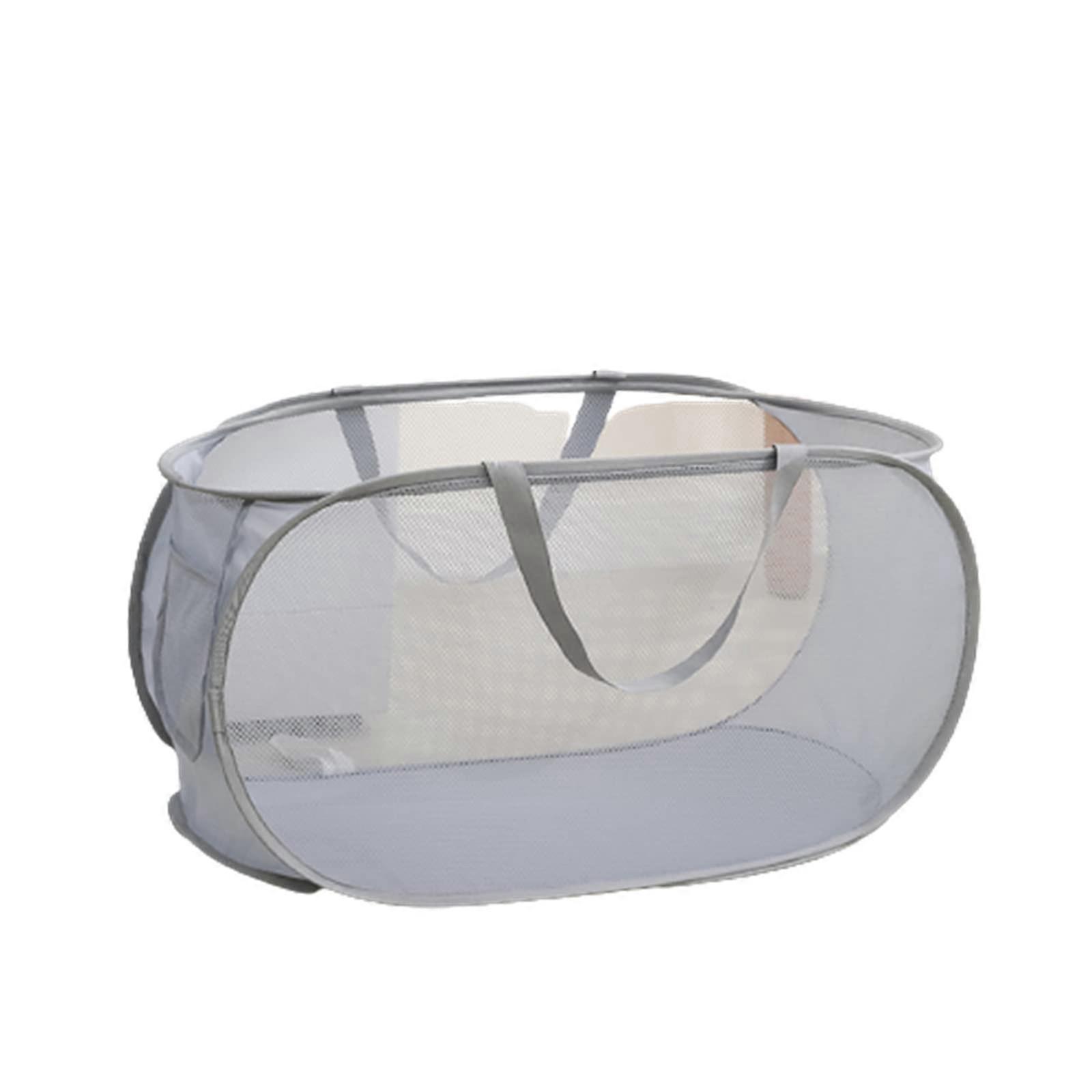 Foldable Laundry Basket with Handles and Removable Liner for Clothes Storage and Organization