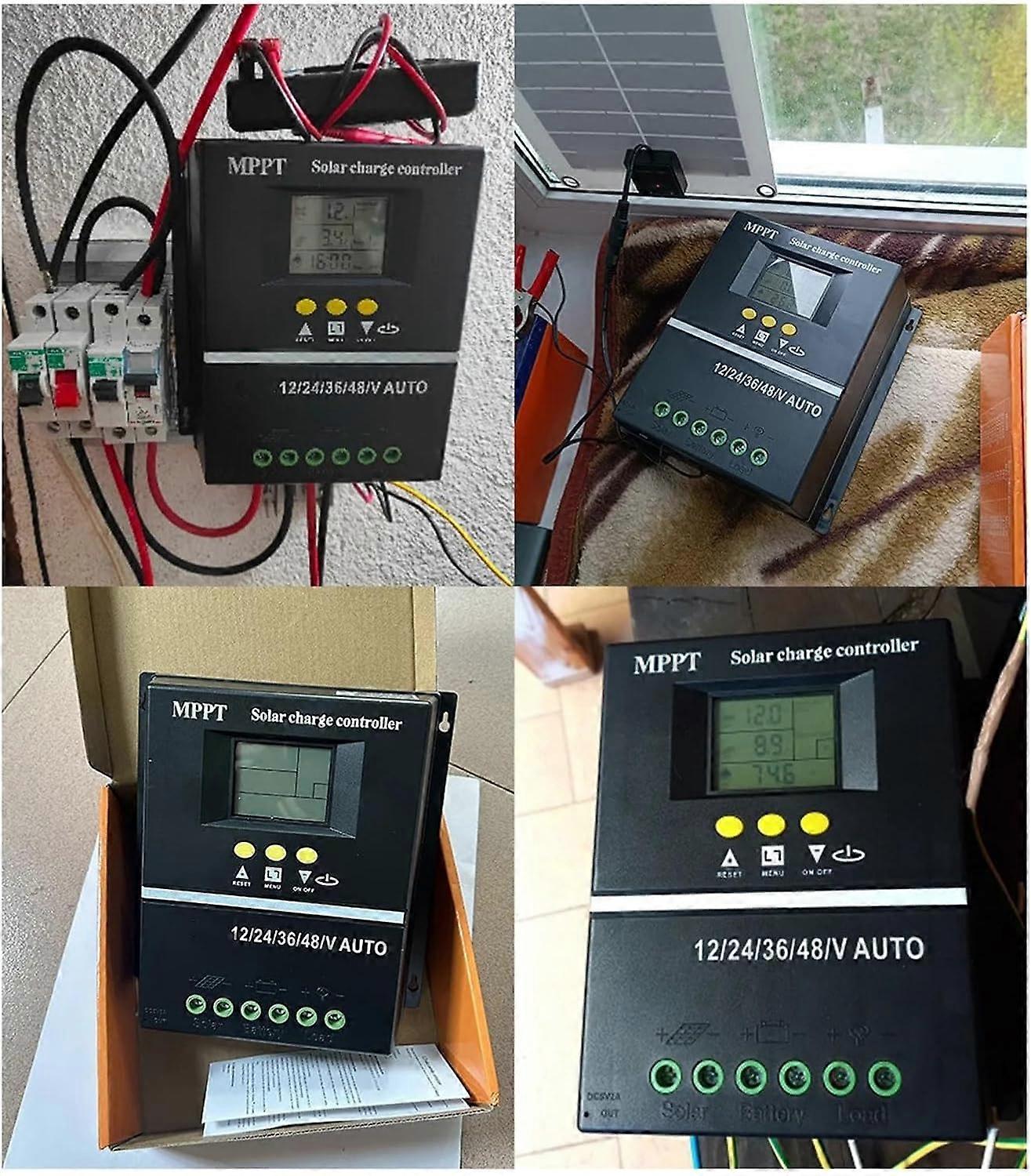200A MPPT Solar Charge Controller with Fast Charging Efficiency for OffGrid and Outdoor Use