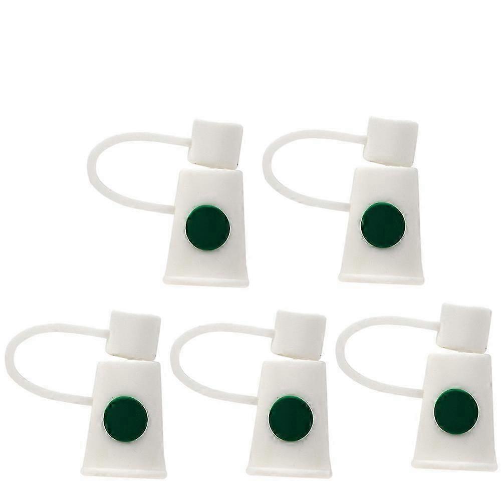 Straw Plug Silicone Straw Caps Designed for Leakproof Use 3Sets 15 Pieces