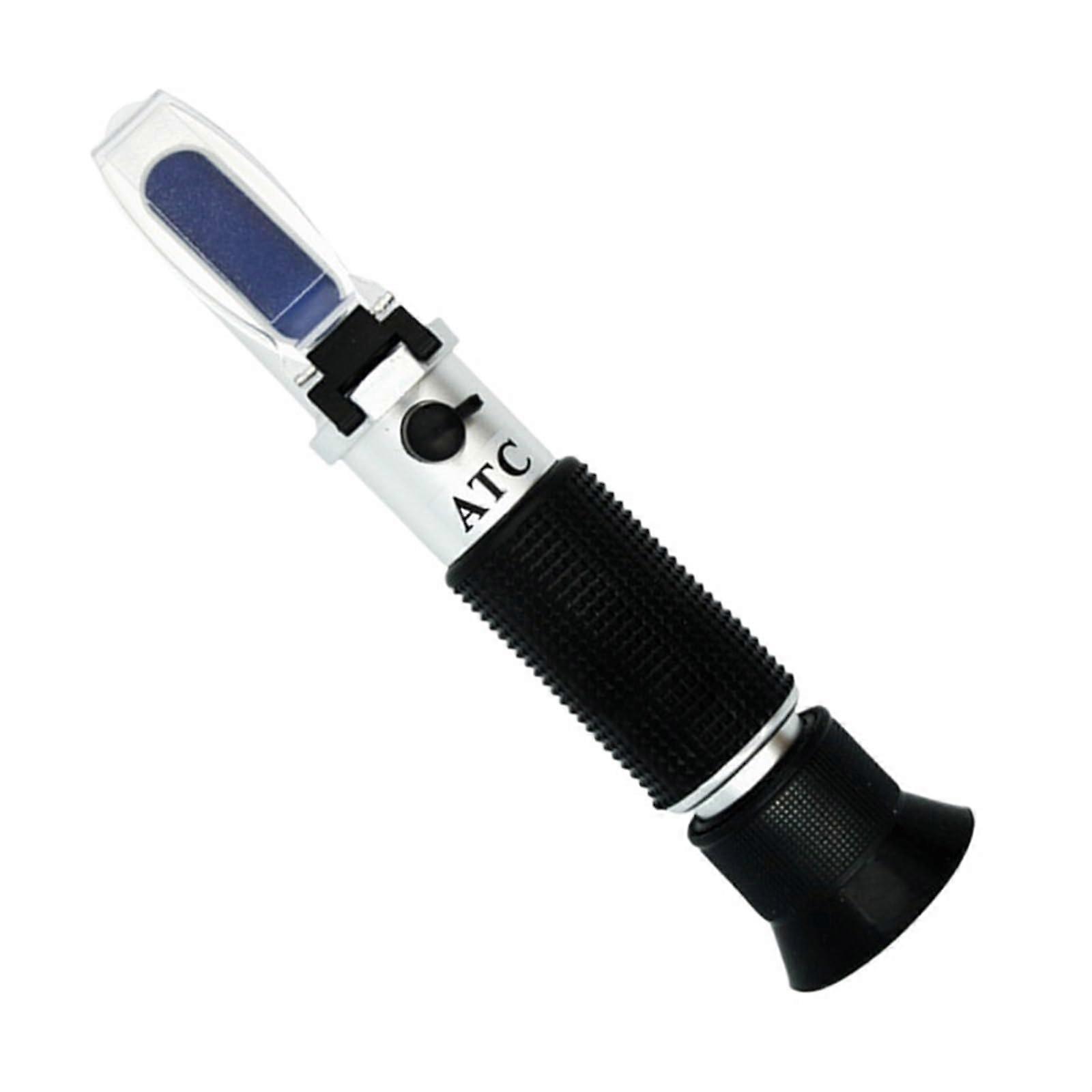 Brix Refractometer Handheld ATC 090% for Sugar Content Testing in Fruits Honey and Beverages