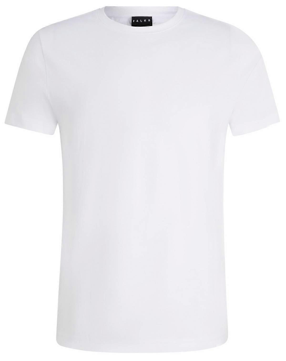 Falke Pima Jersey Crew Neck T-Shirt - White