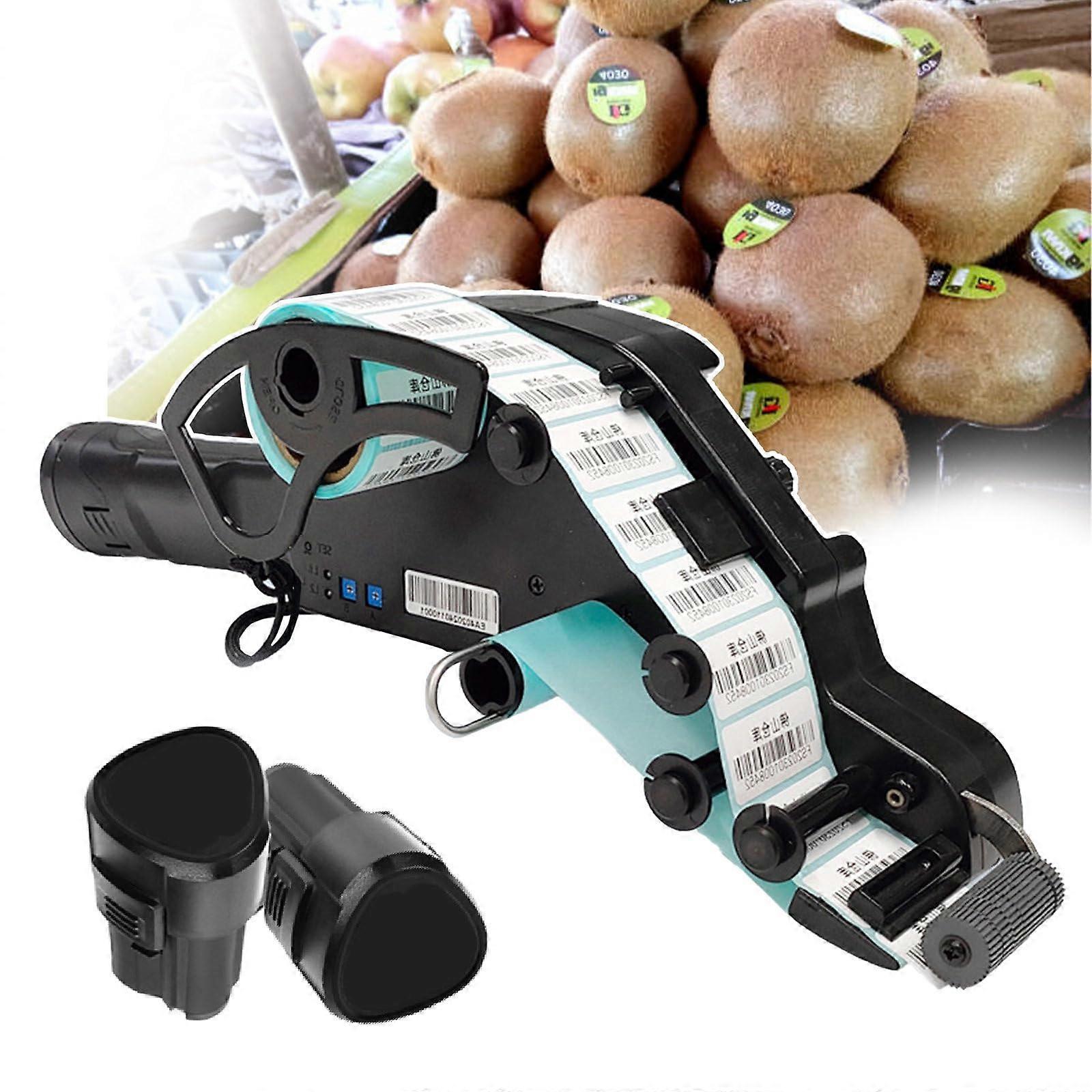 Automatic Label Applicator with Auto Sense, Rechargeable Electric Label Dispenser 40mm 80mm