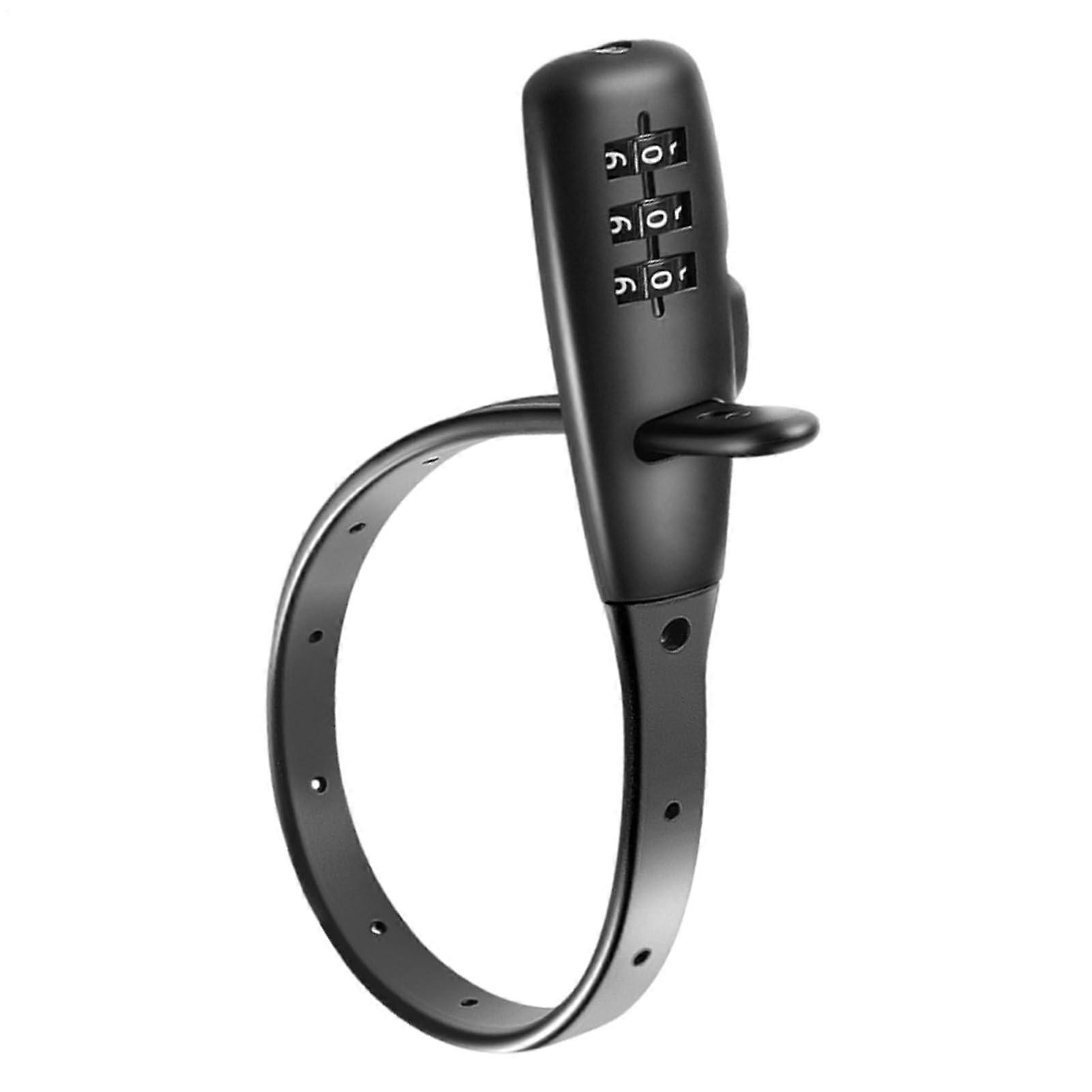 Cable Lock Adjustable Keyless Combination Zip Tie for Scooters Bikes Strollers MultiPurpose Security Use