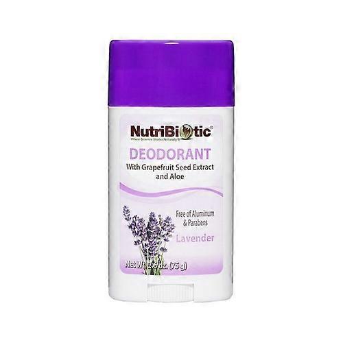 NutriBiotic Deodorant Lavender, 2.6 Oz