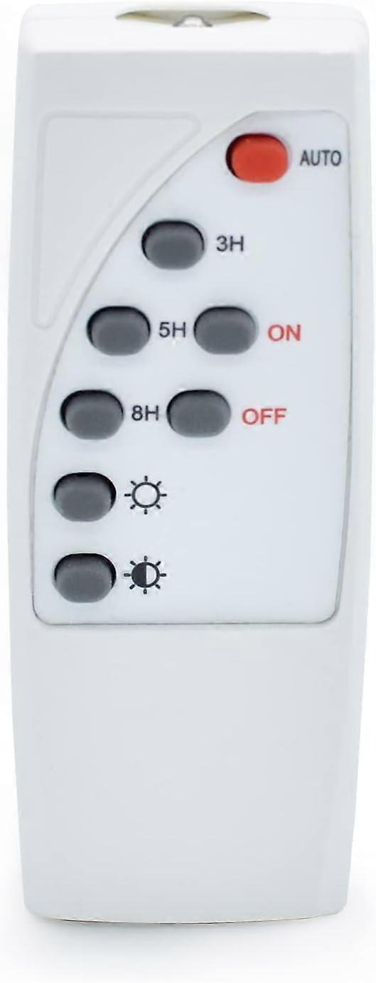 Solar Light Remote Control with Adjustable Brightness and 3H 5H 8H Timer for Outdoor Lighting
