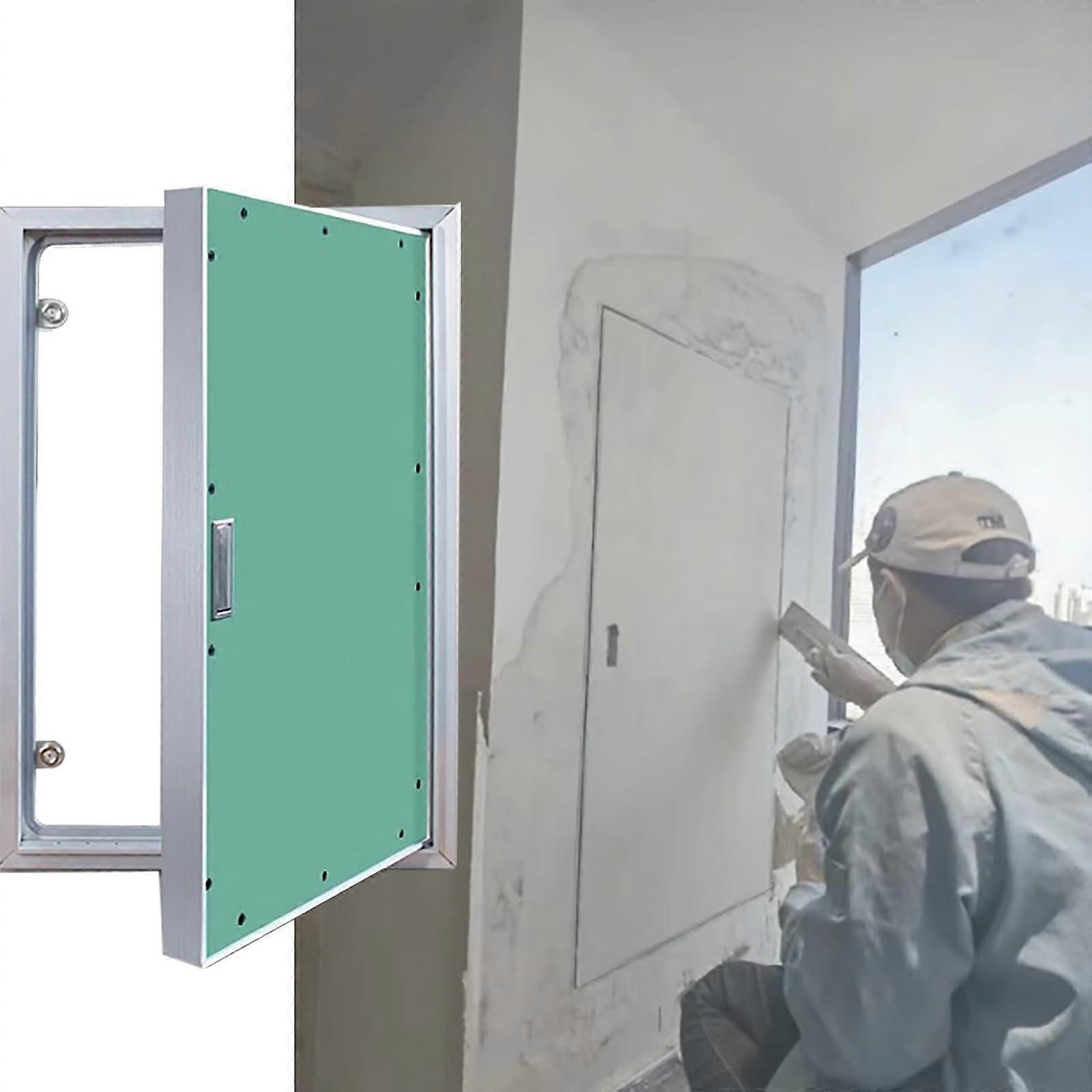 Drywall Access Panel with Lock, Paintable Flush Mounted Plasterboard Inspection Hatch, Custom Sizes