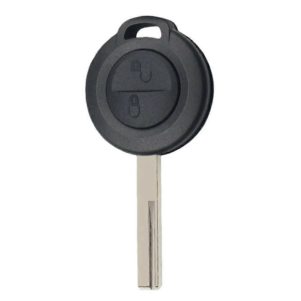 For Mitsubishi Straight Blade Round Head Flat Blank Right Groove Key Shell